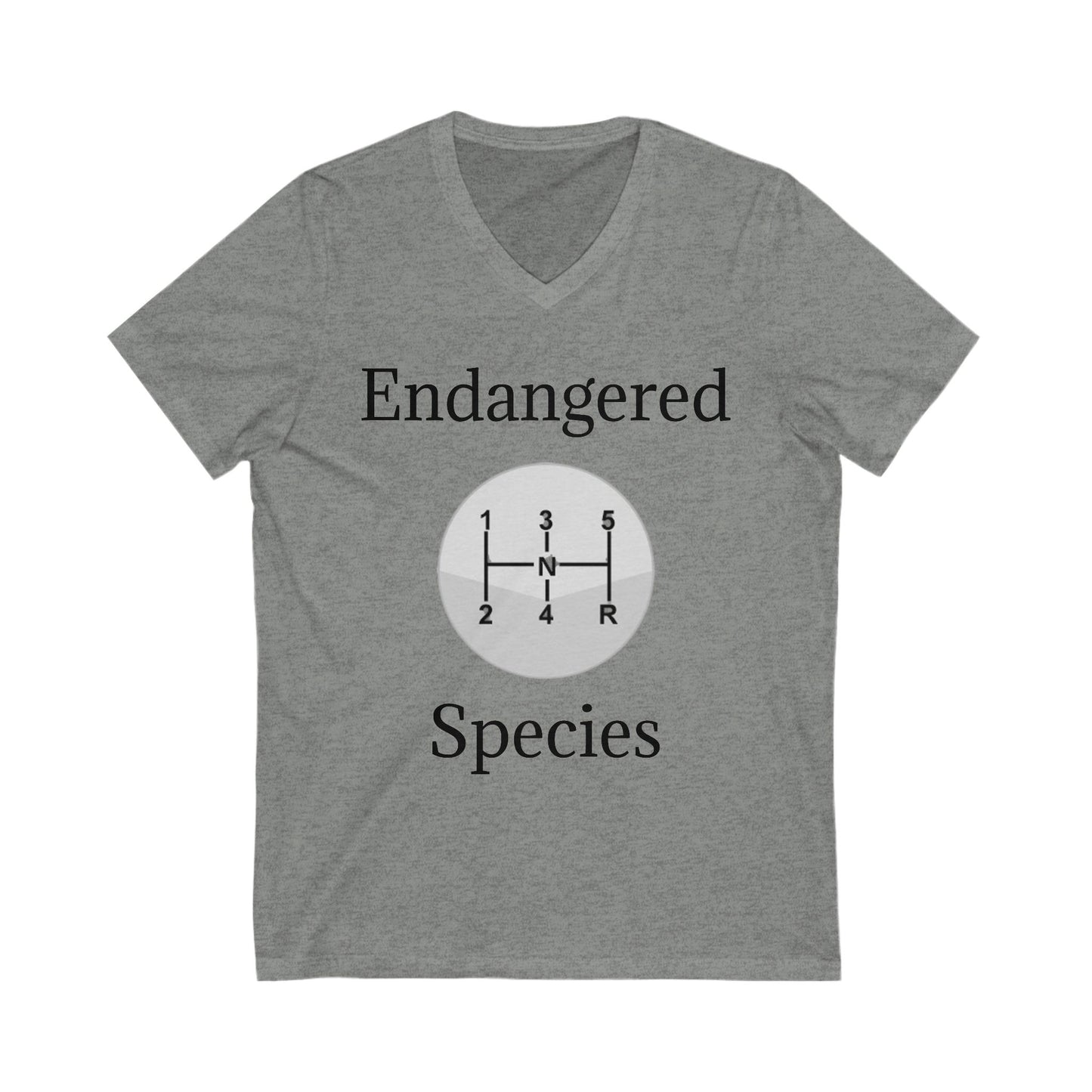 Endangered Species Unisex Short Sleeve V-Neck Tee