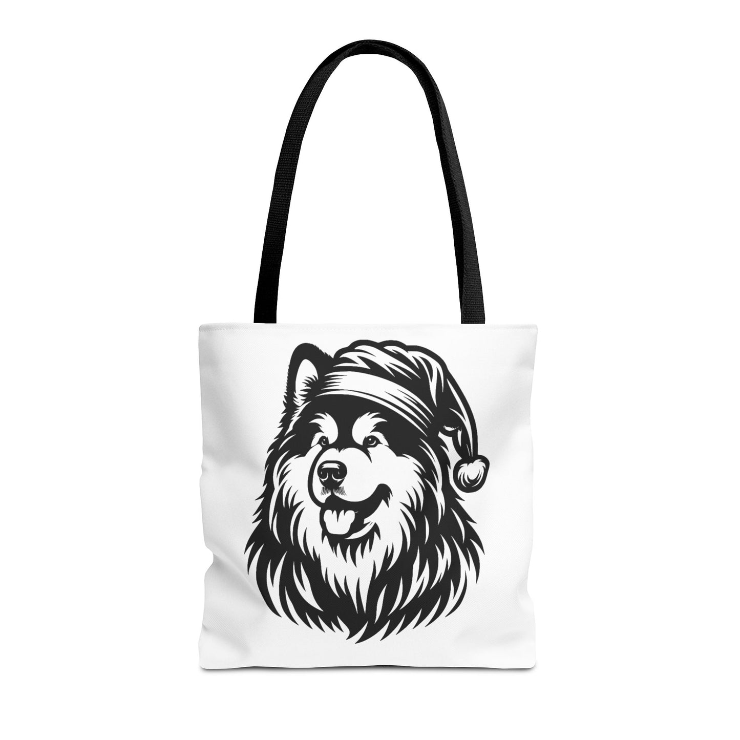 Santa Paws Malamute Tote Bag