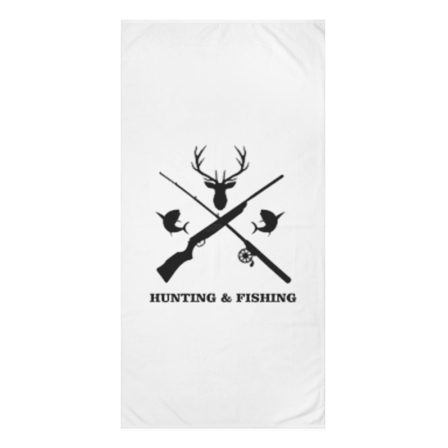 Hunting/Fishing Mink-Cotton Beach Towel