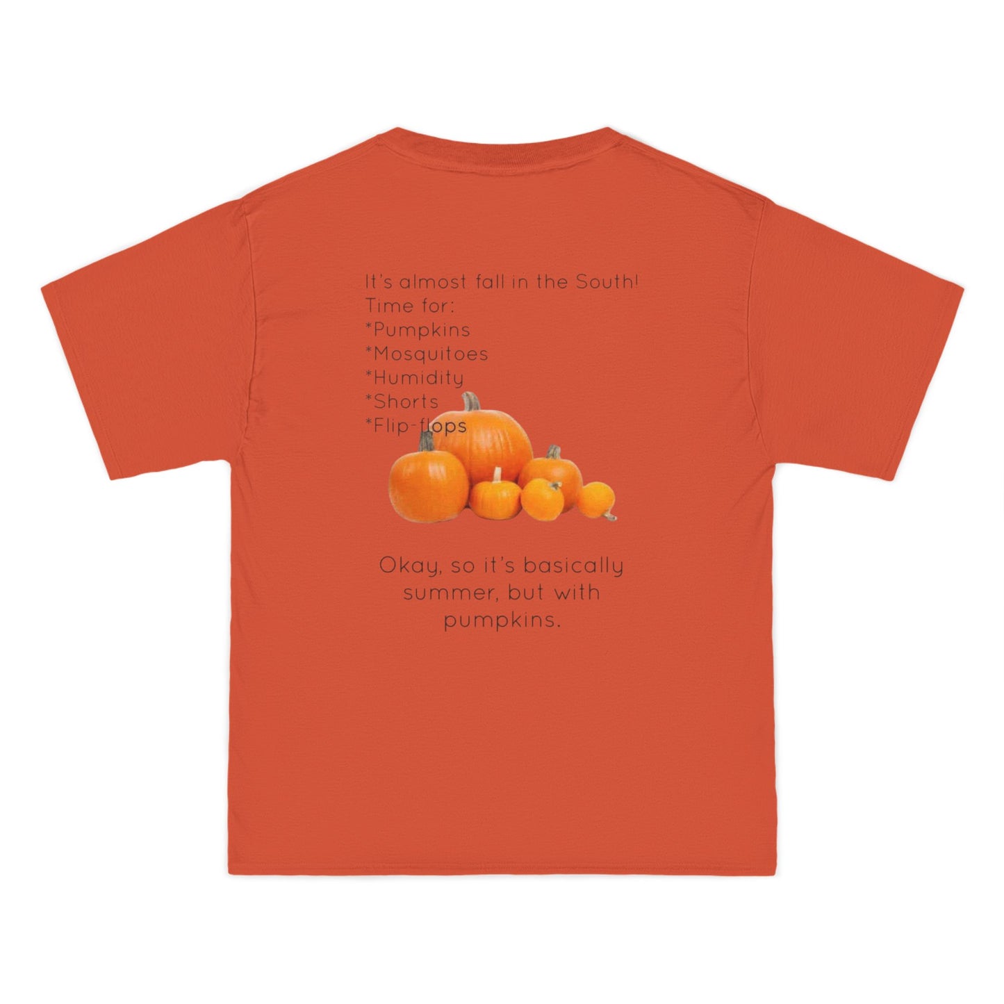 Fall In The South Men's Short-Sleeve Crewneck Tee