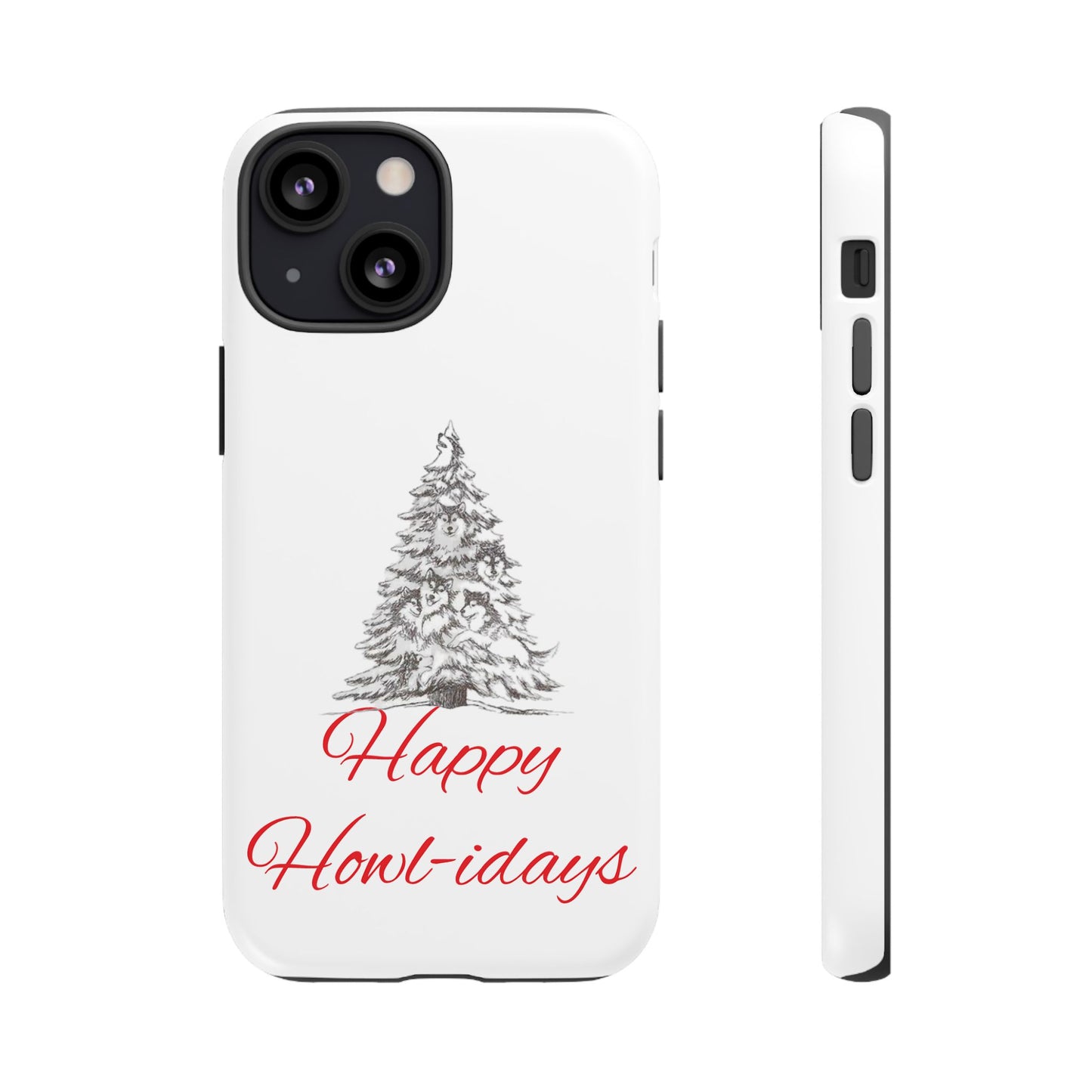 Happy Howl-idays iPhone Case