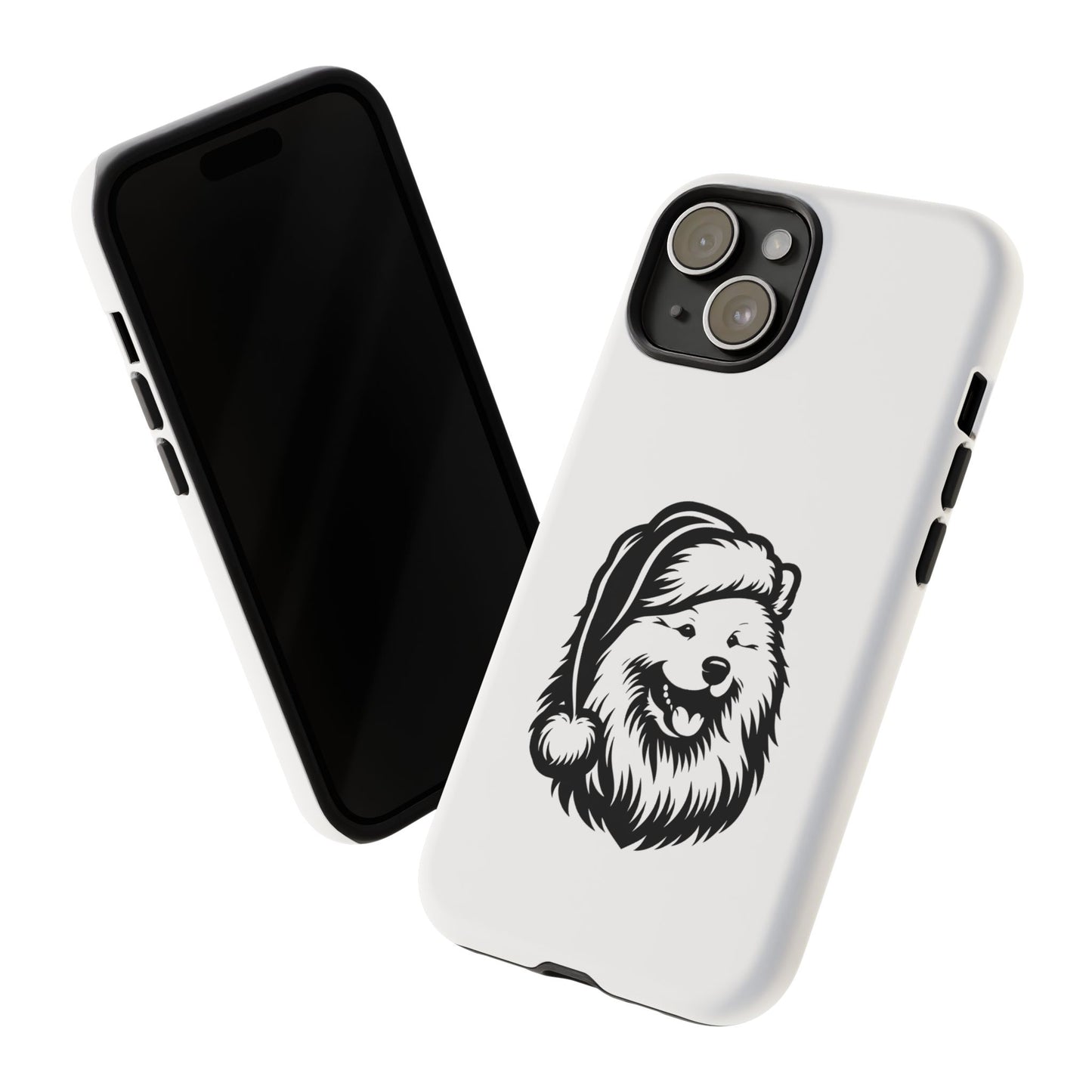 Santa Paws Samoyed iPhone Case