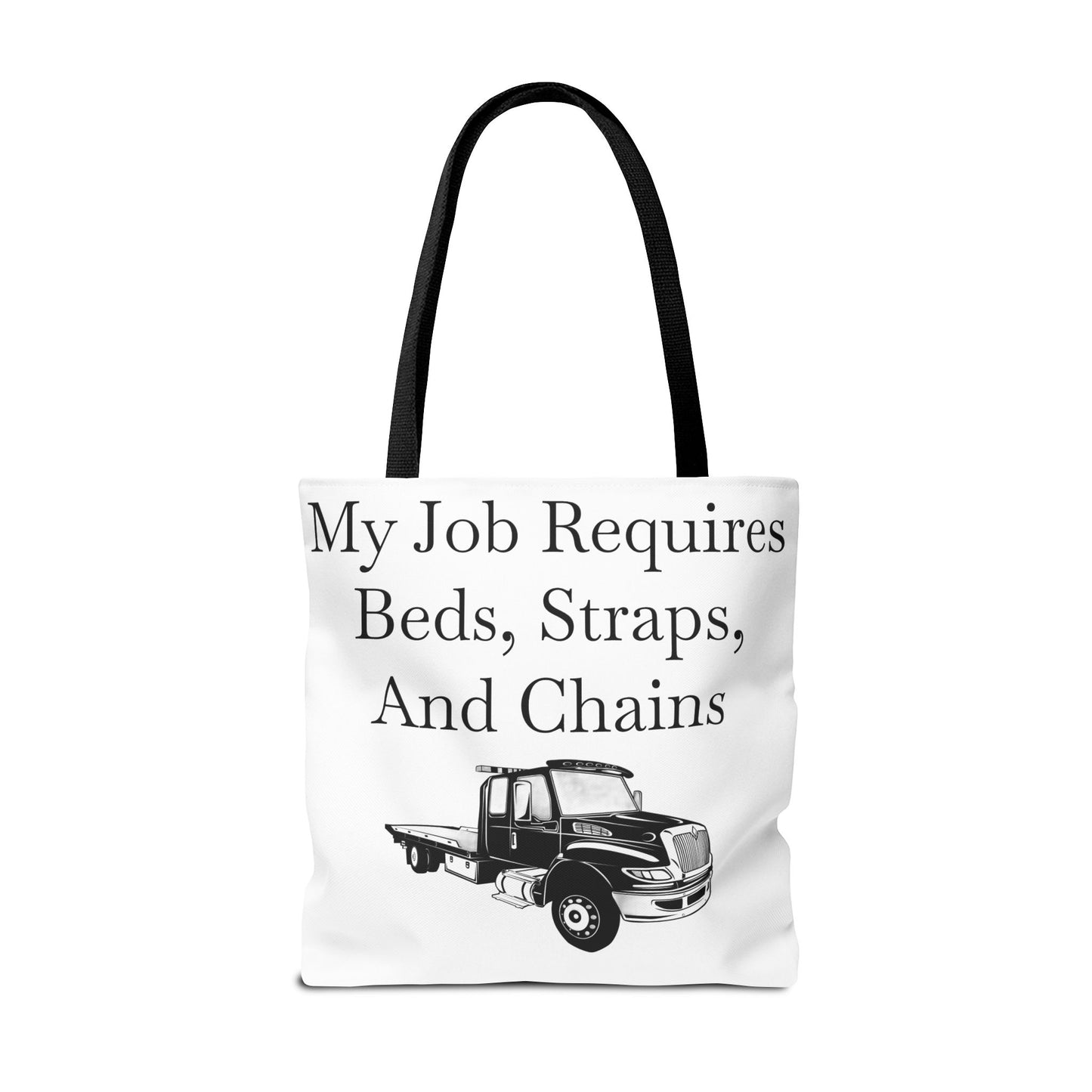 Beds, Straps, And Chains Tote Bag