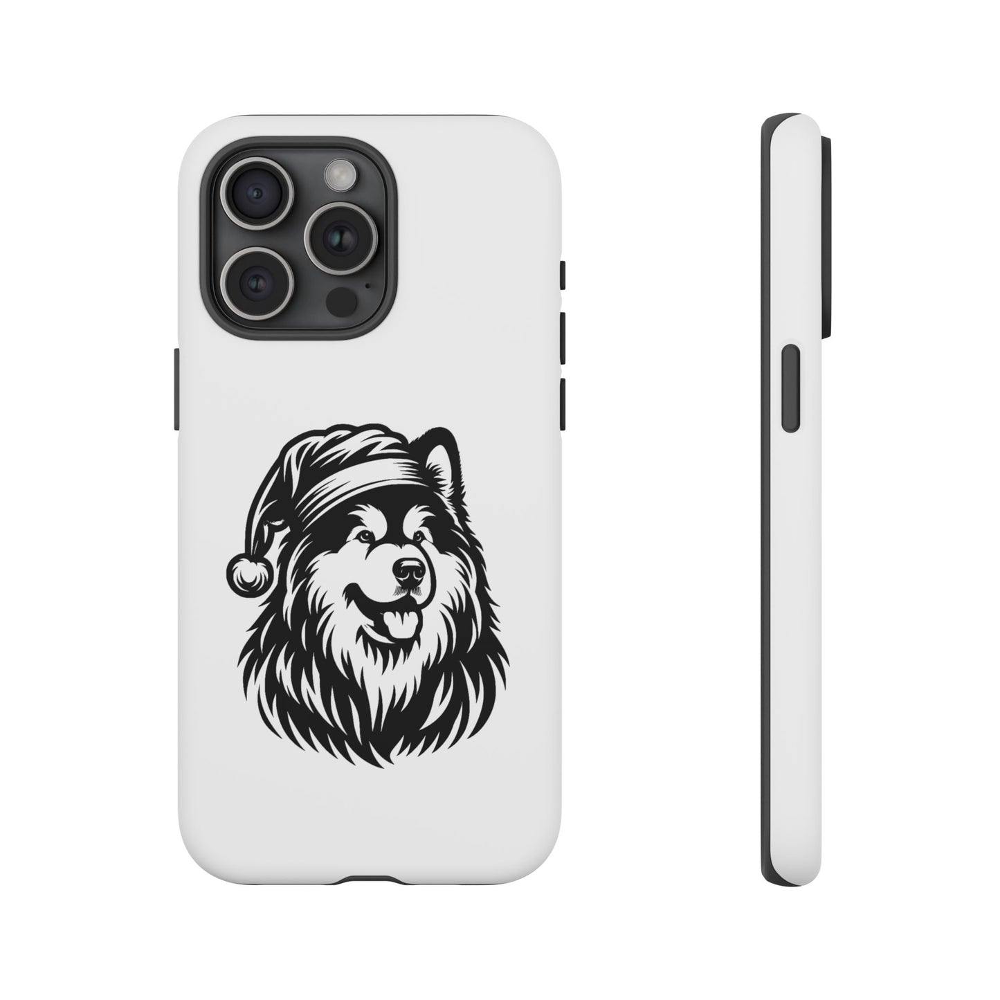 Santa Paws Malamute iPhone Case