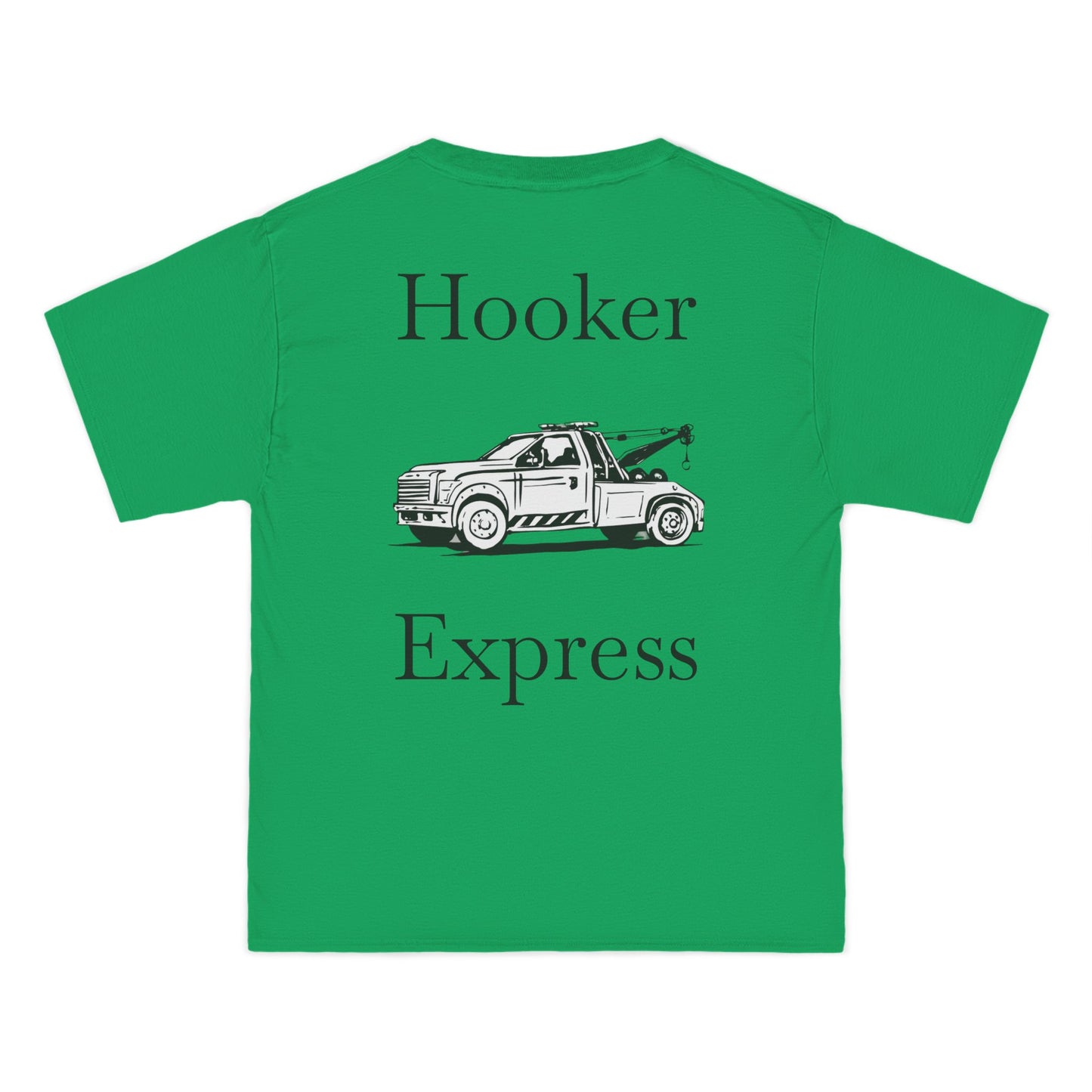 H**ker Express Wheel Lift Tow Truck Men's Short-Sleeve Crewneck Tee