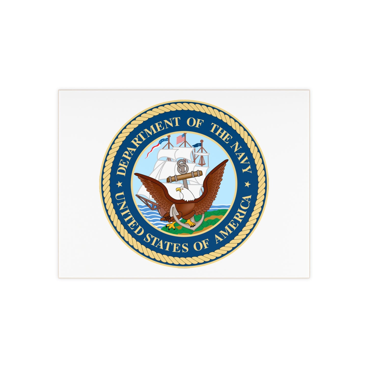 US Navy Ceramic Photo Tile