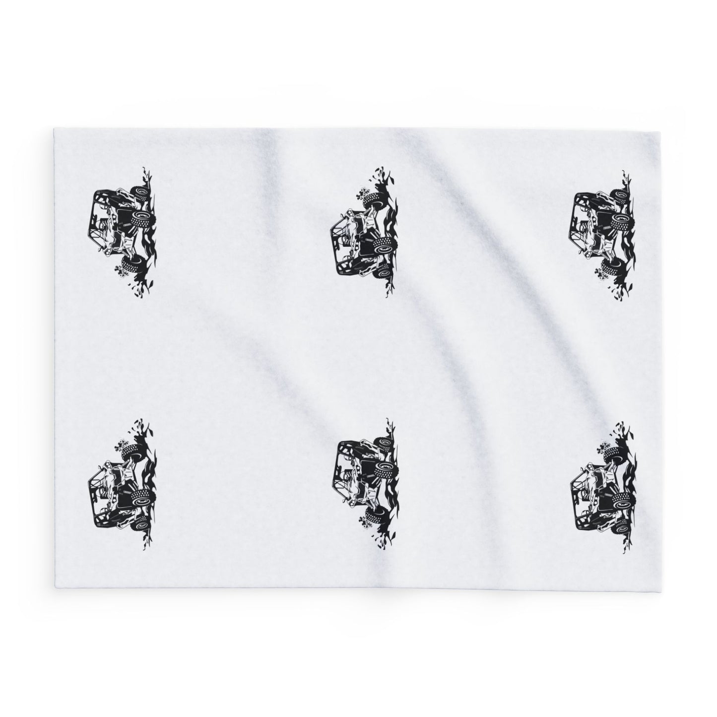 Slinging Mud Side By Side Arctic Fleece Blanket
