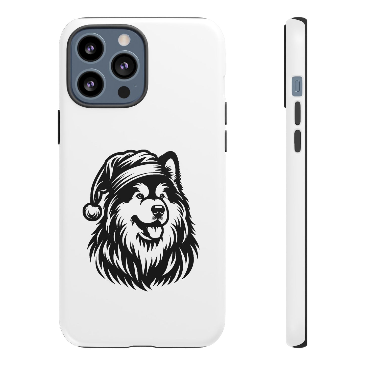 Santa Paws Malamute iPhone Case