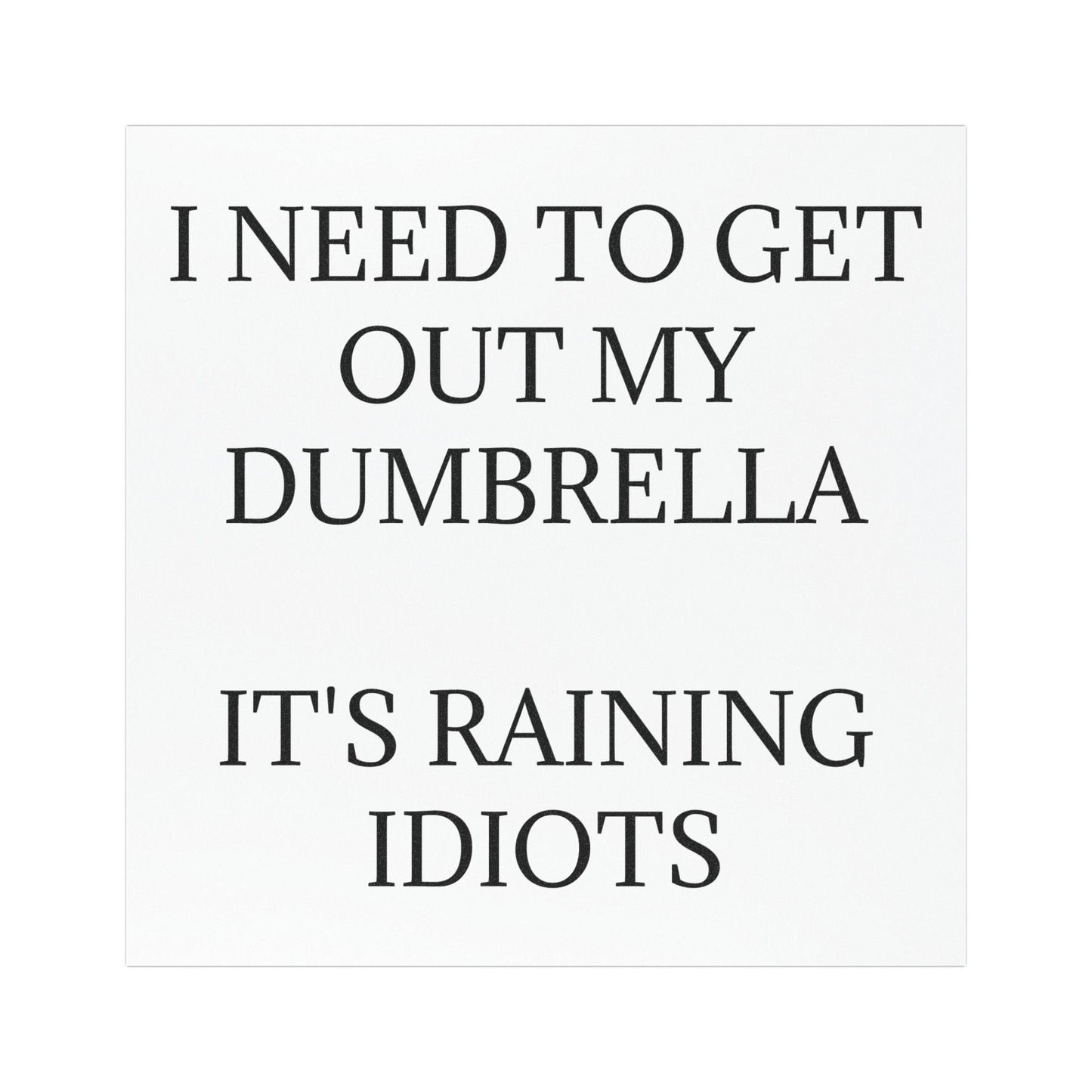 Dumbrella Indoor/Outdoor Magnet