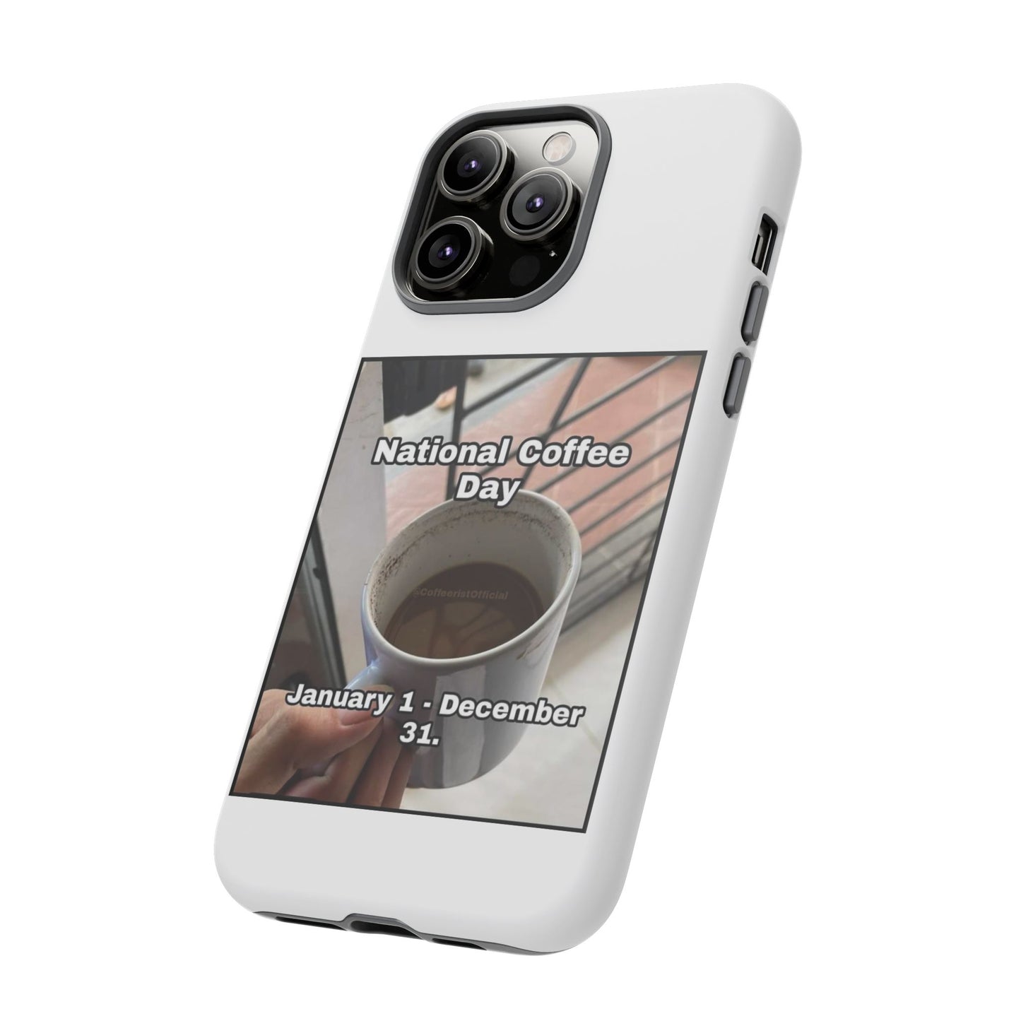 National Coffee Day iPhone Case