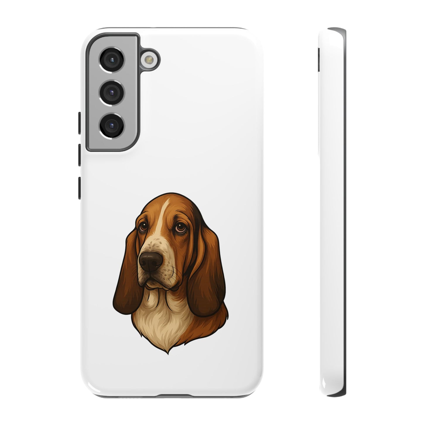 Basset Hound Head Samsung Case