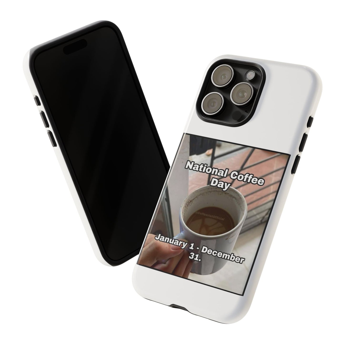 National Coffee Day iPhone Case