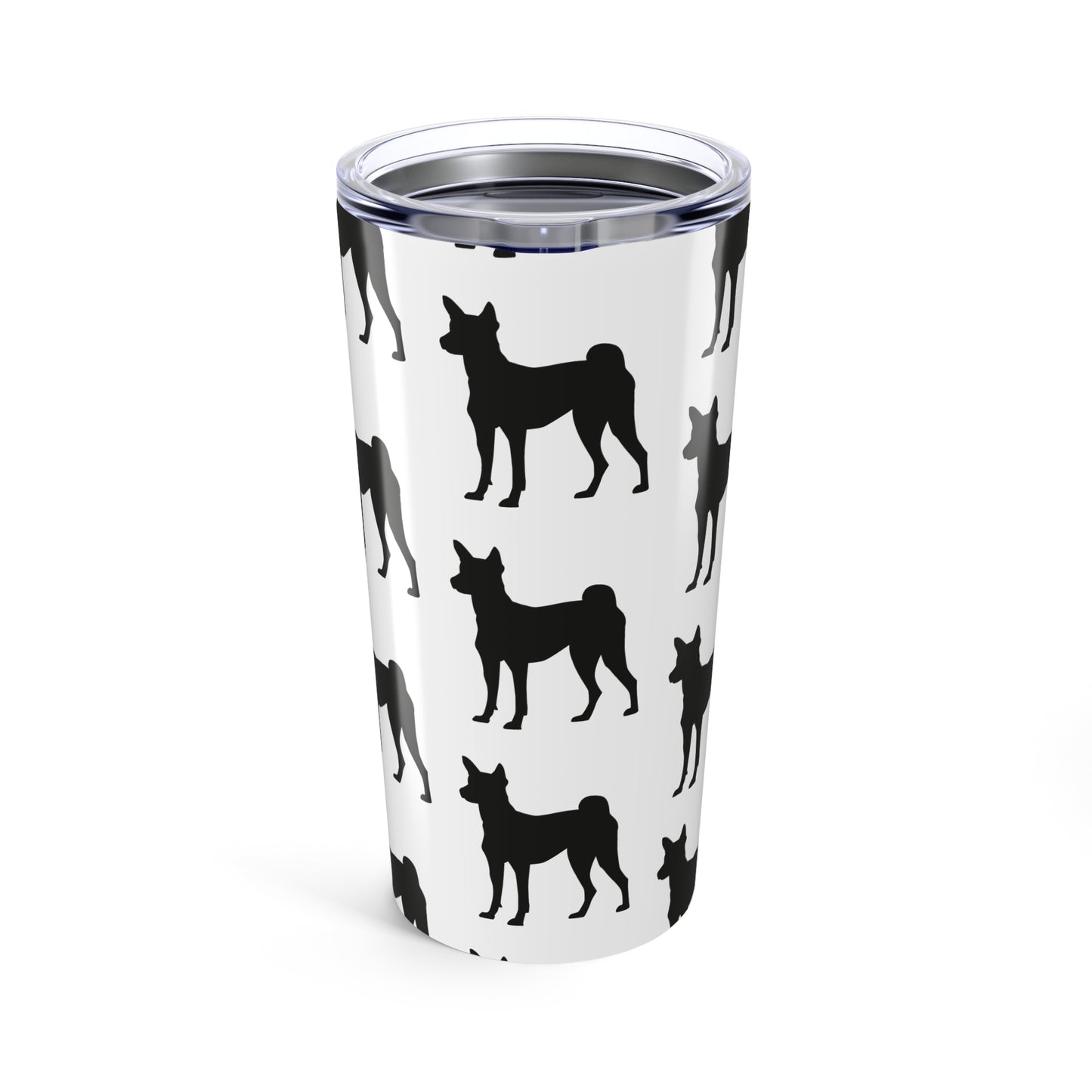 Basenji Silhouette Tumbler