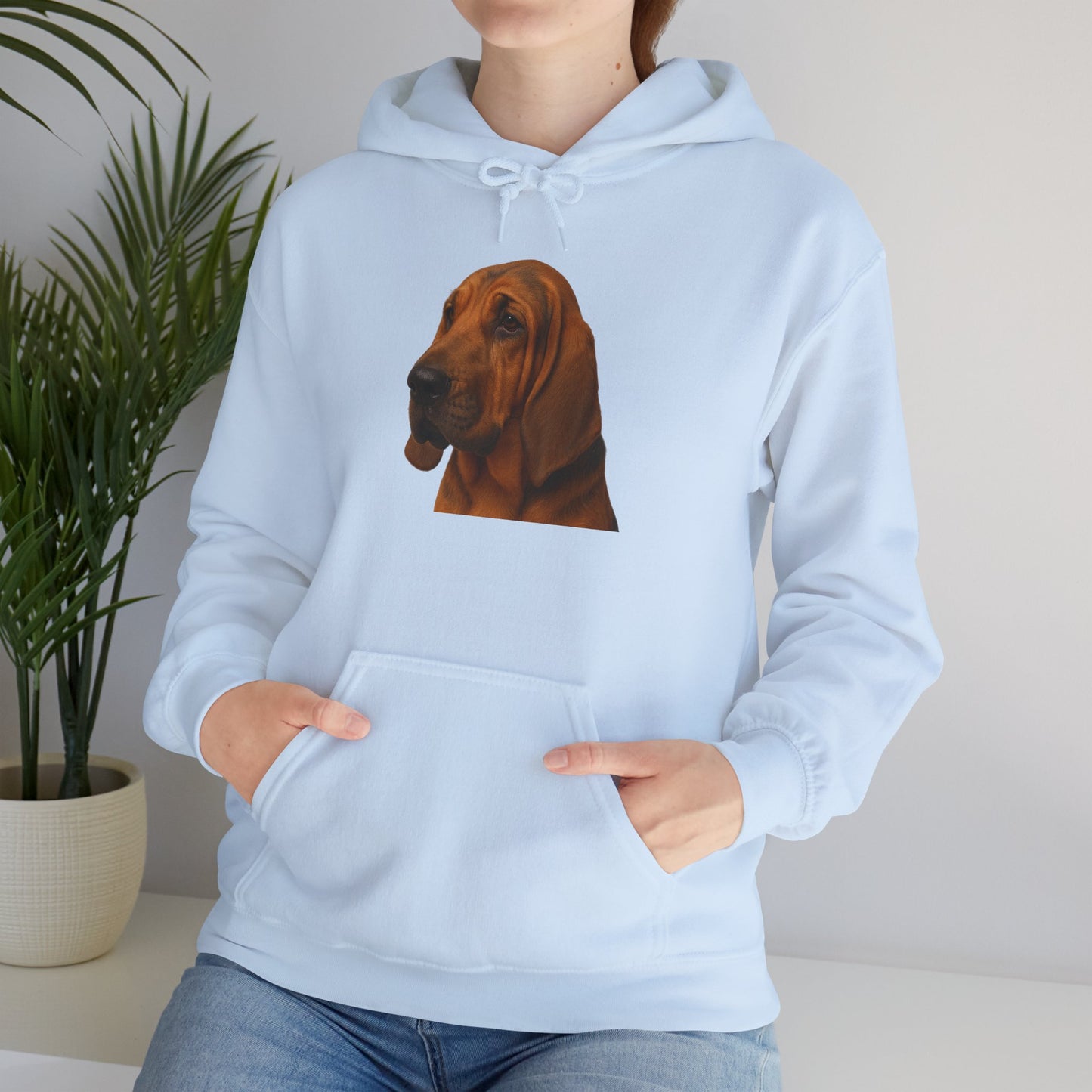 Bloodhound Head Unisex Hoodie