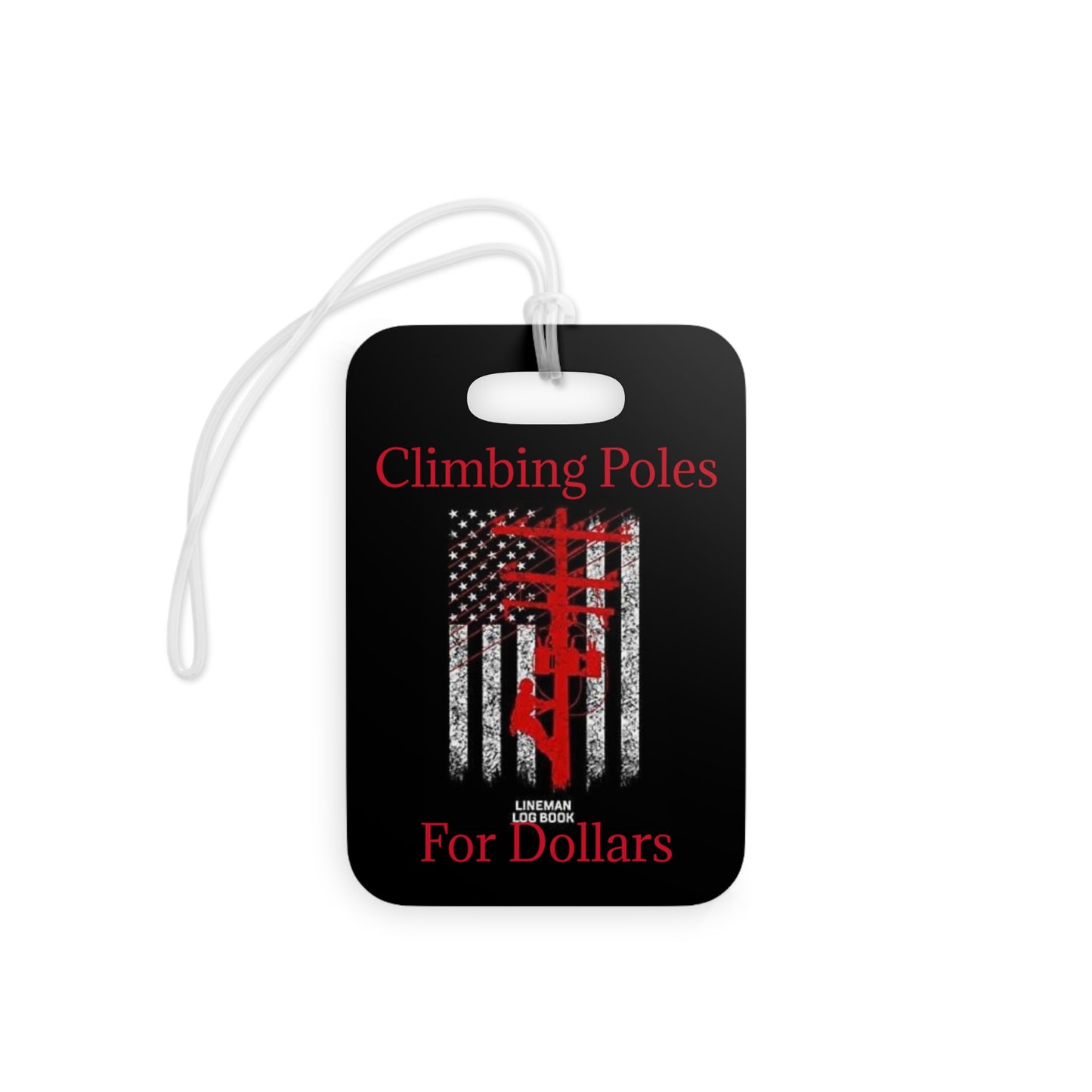 Climbing Poles Luggage Tag