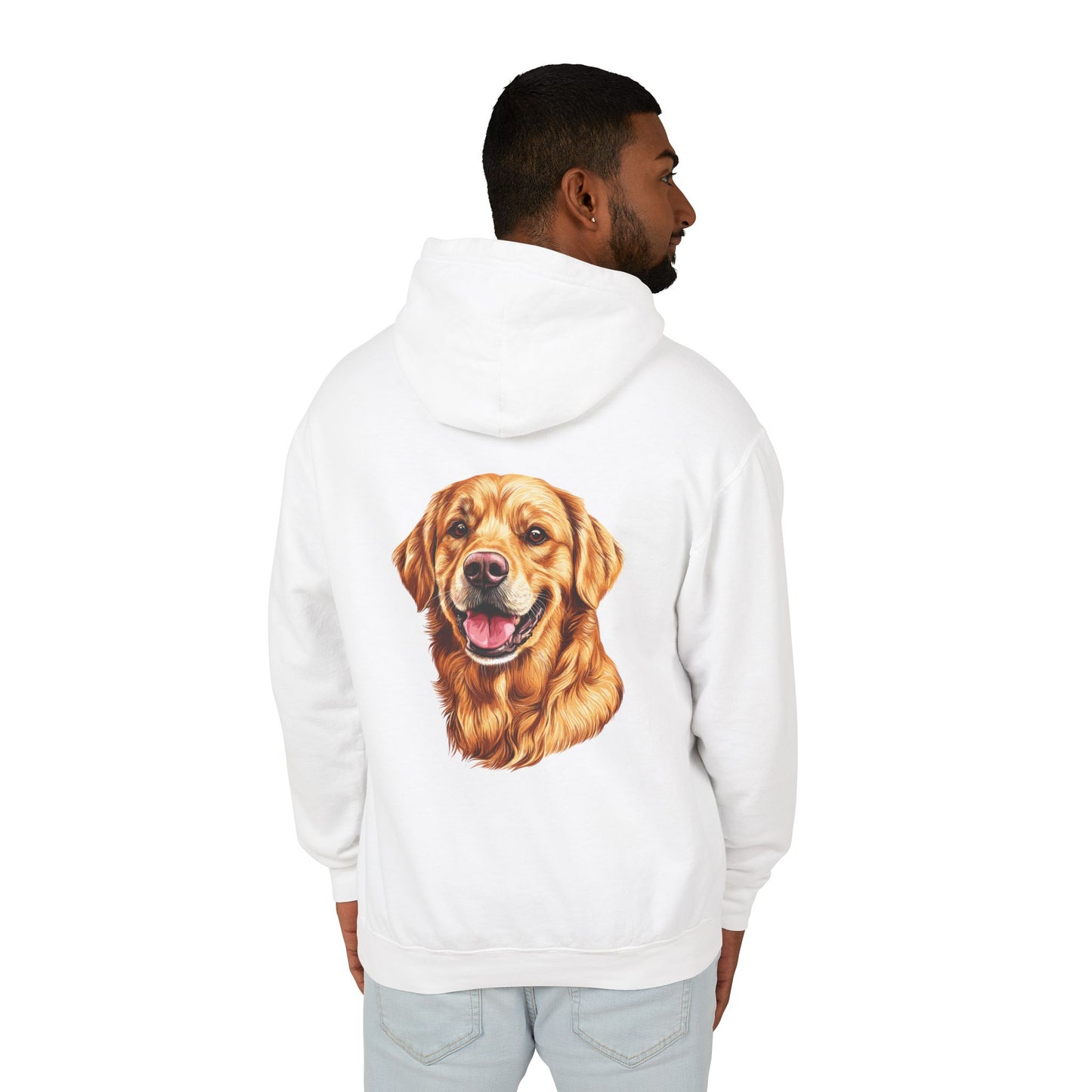 Golden Head Unisex Lightweight Hoodie