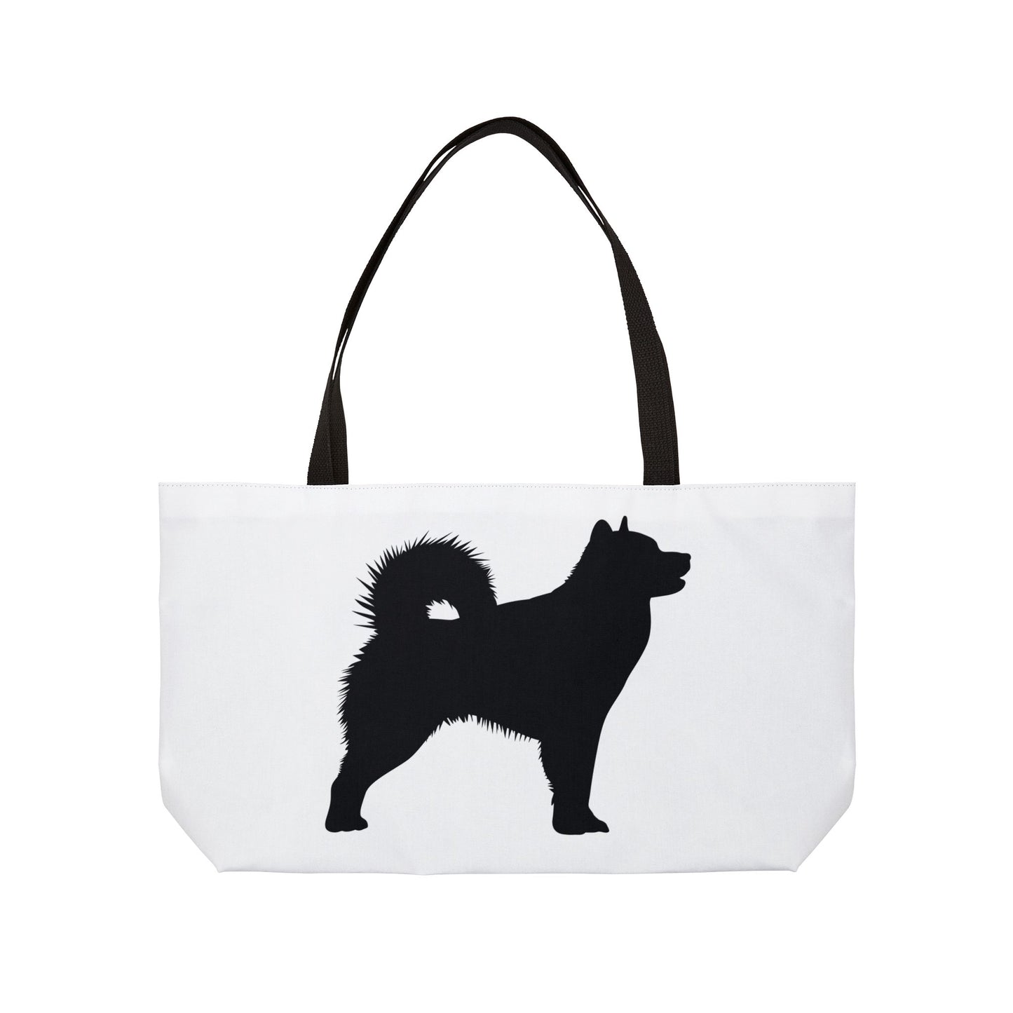 Malamute Silhouette Weekender Tote Bag