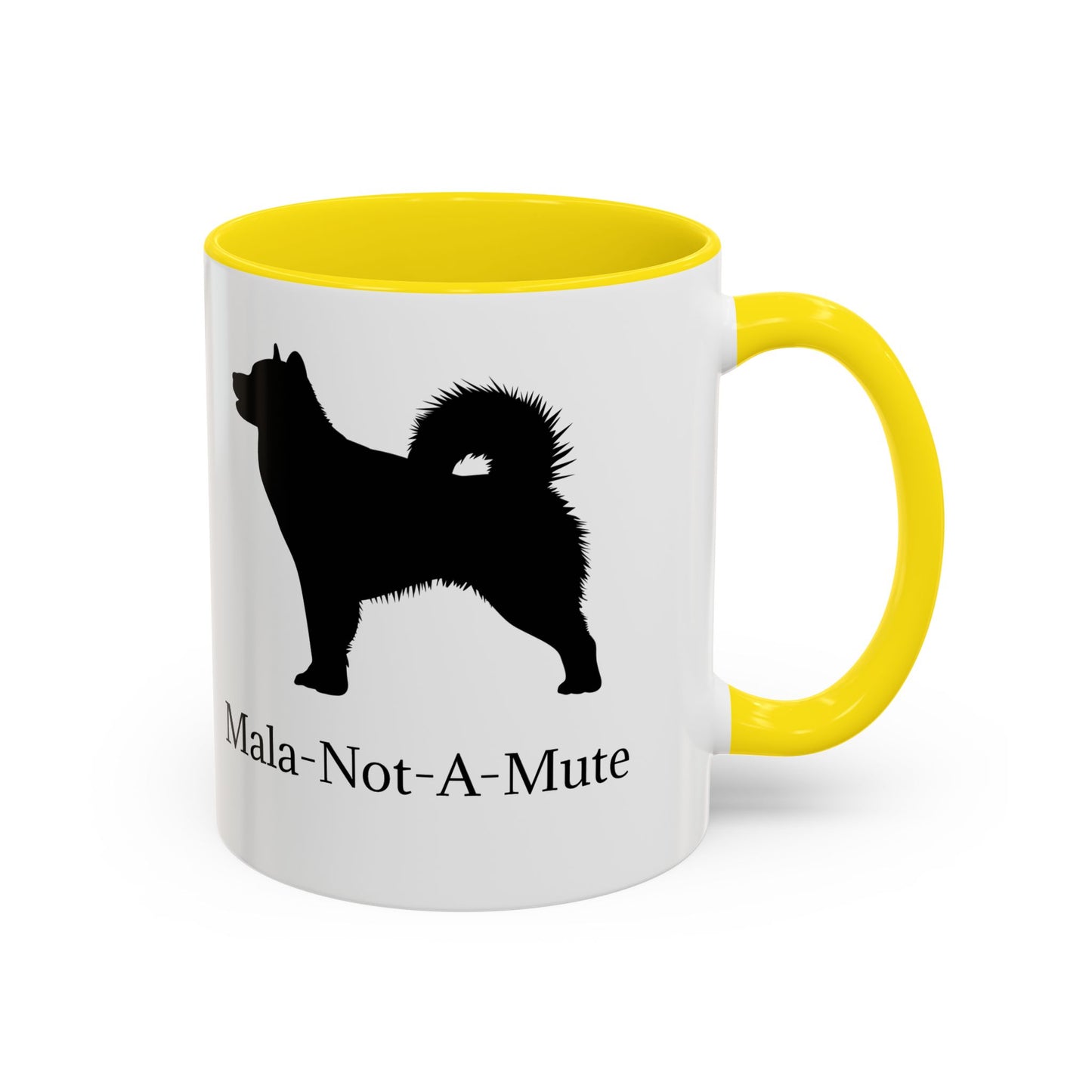 Mala-Not-A-Mute 2-Tone Coffee Mug