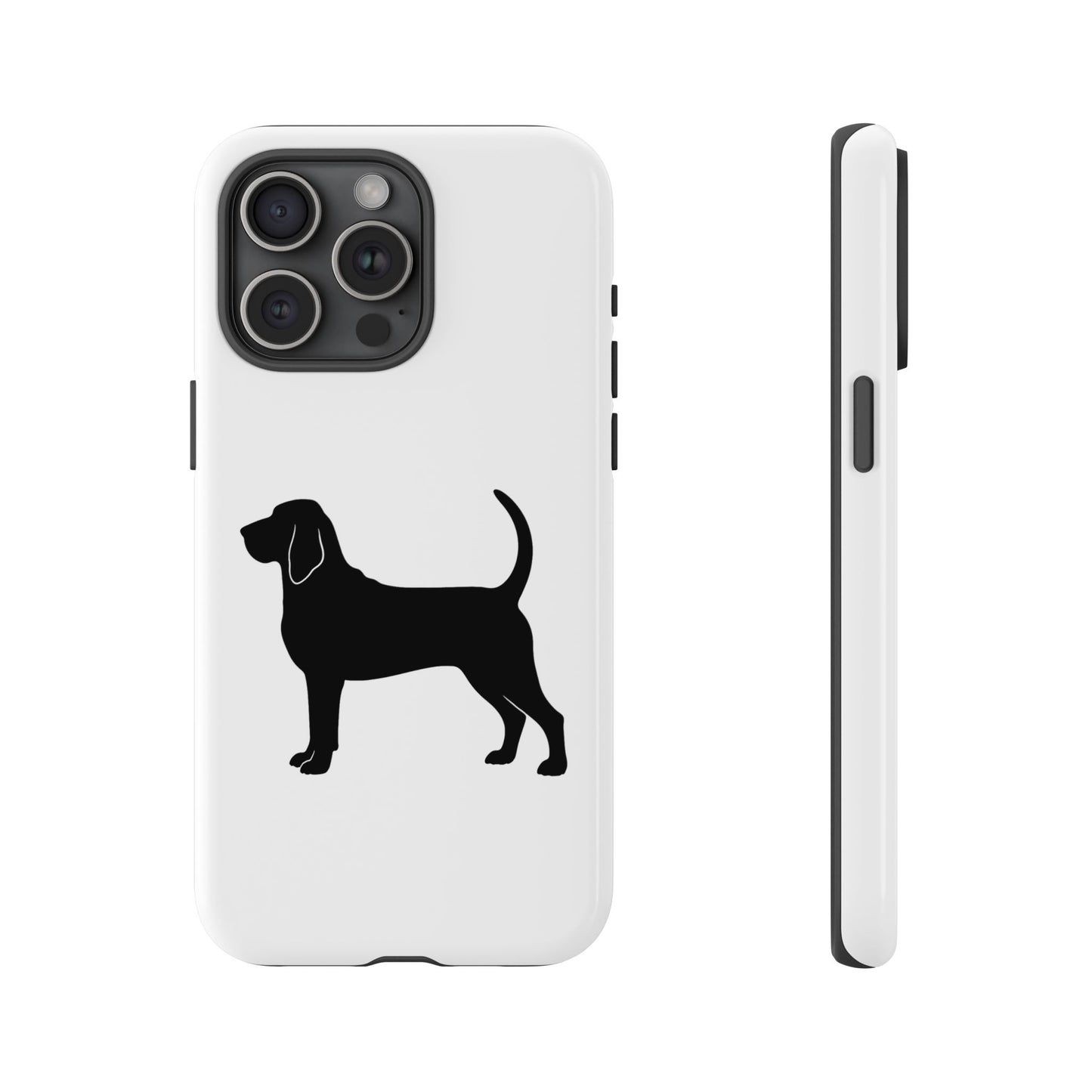 Bloodhound Silhouette iPhone Case