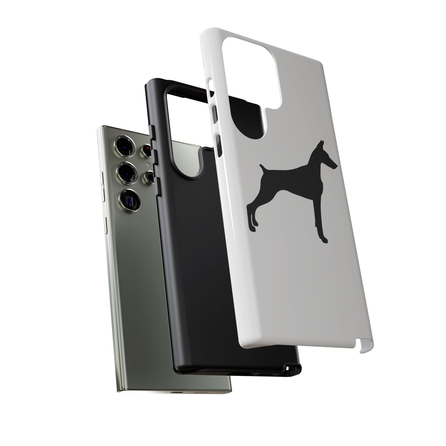 Doberman Silhouette Samsung Case