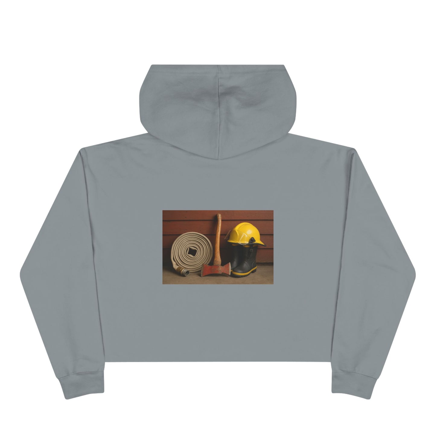 Fire/Rescue Appreciation Women's Crop Hoodie