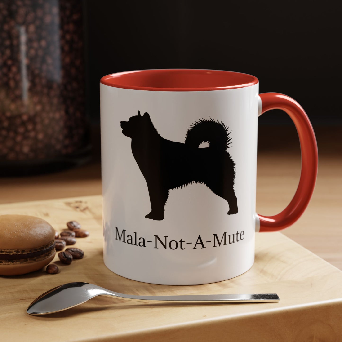 Mala-Not-A-Mute 2-Tone Coffee Mug