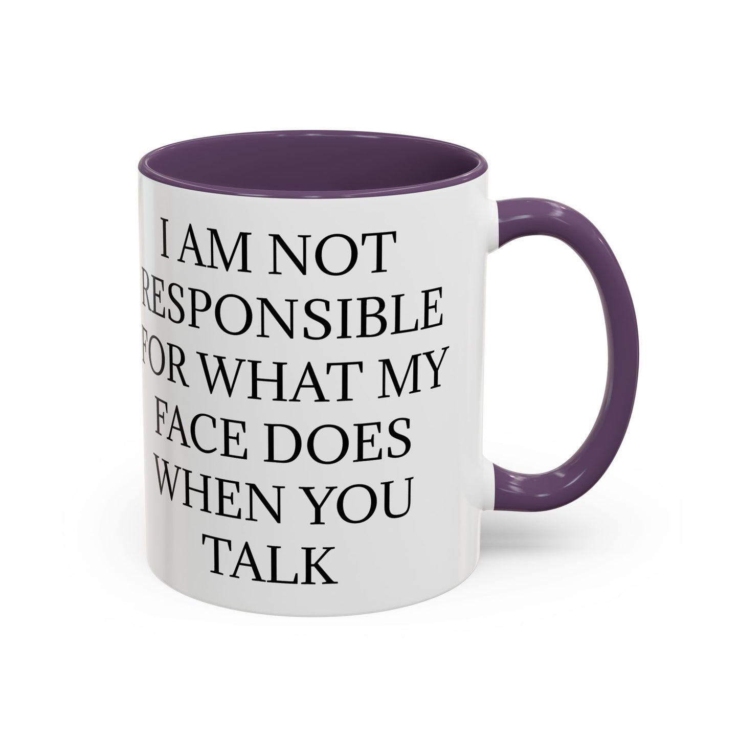 When You Talk 2-Tone Coffee Mug