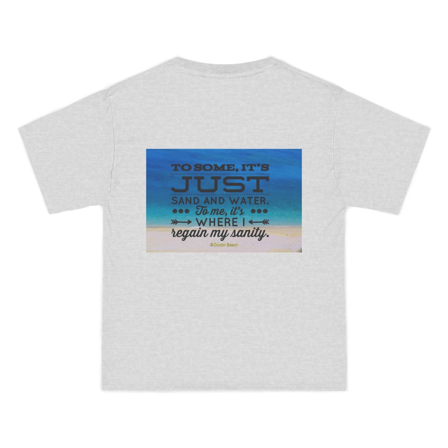 Dr, Beach Men's Short-Sleeve Crewneck Tee