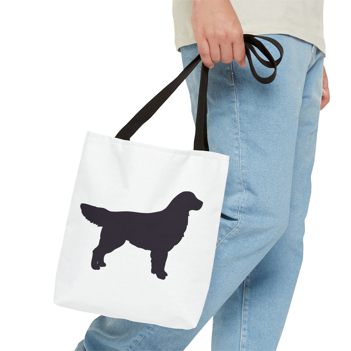 Golden Silhouette Tote Bag