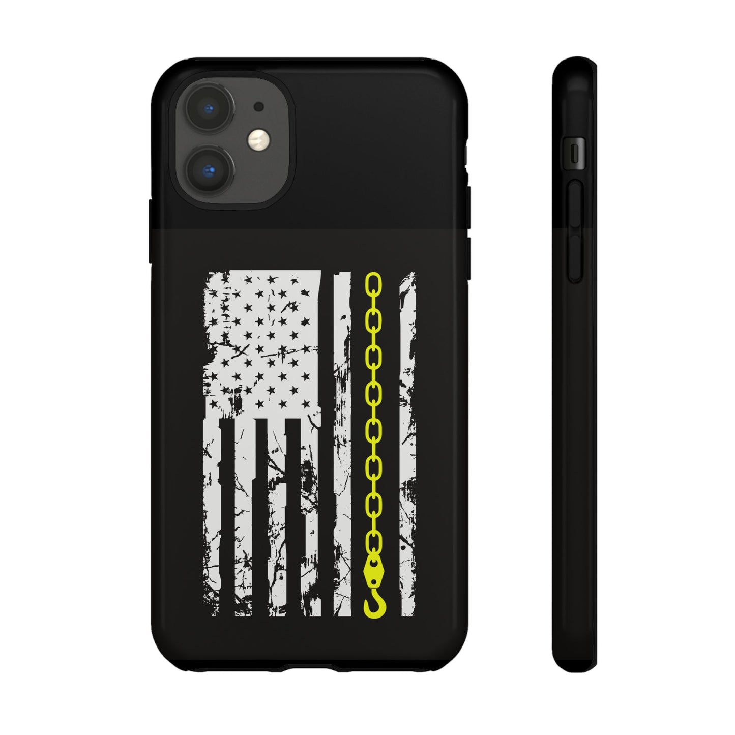 Thin Yellow Line iPhone Case