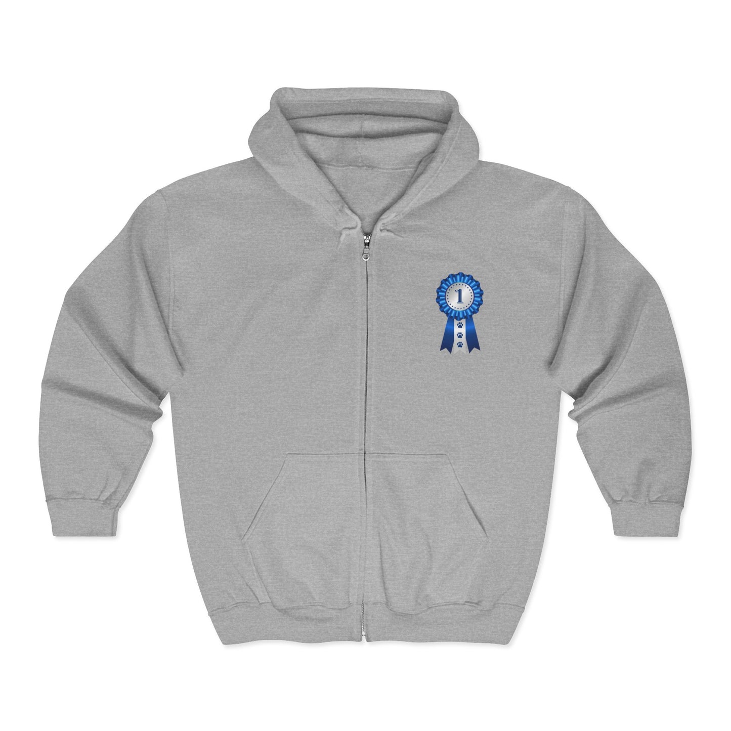 Show Ribbon Unisex Full Zip Hoodie