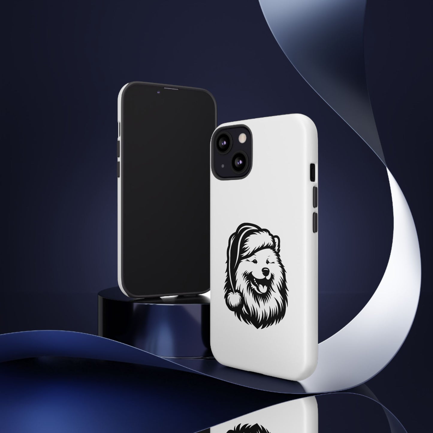 Santa Paws Samoyed iPhone Case