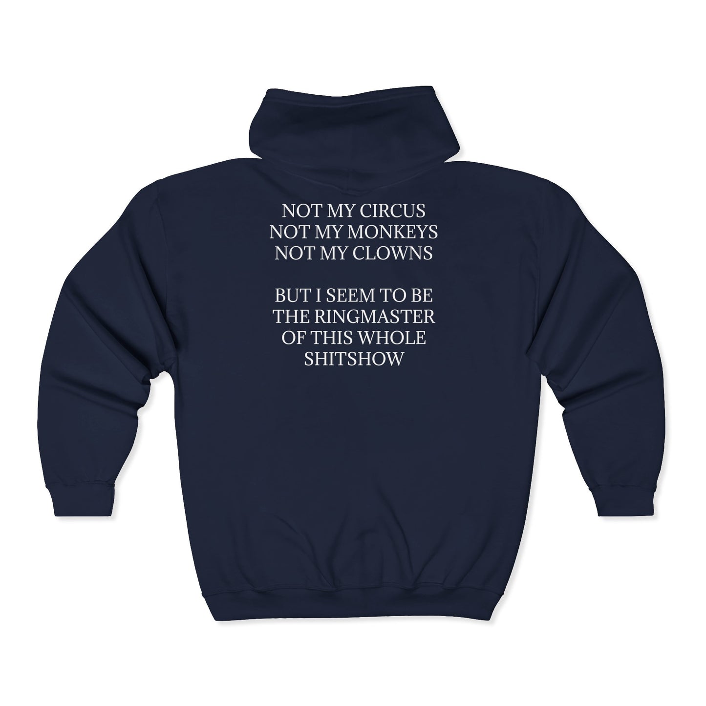 Ringmaster Unisex Full Zip Hoodie