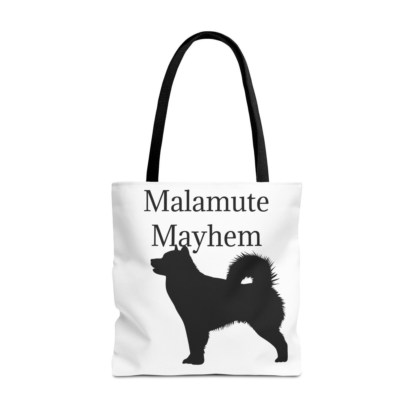 Malamute Mayhem Tote Bag