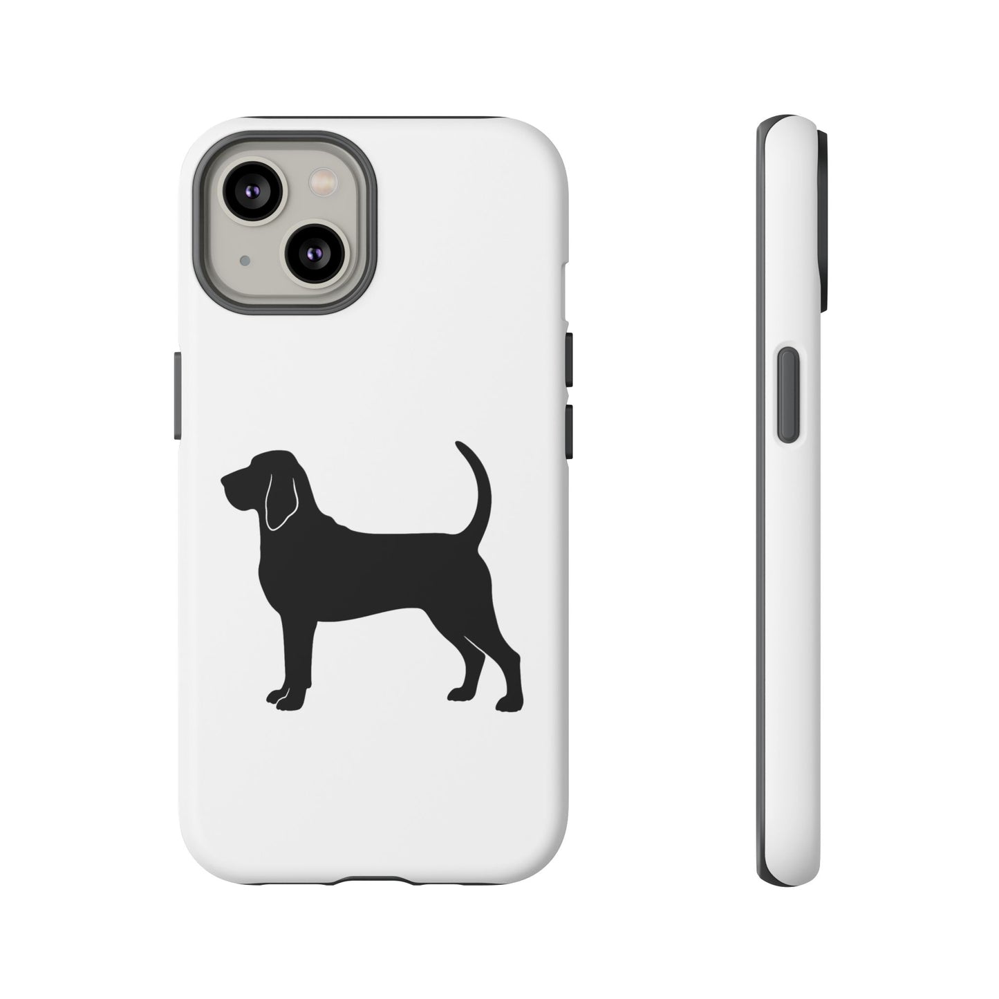 Bloodhound Silhouette iPhone Case