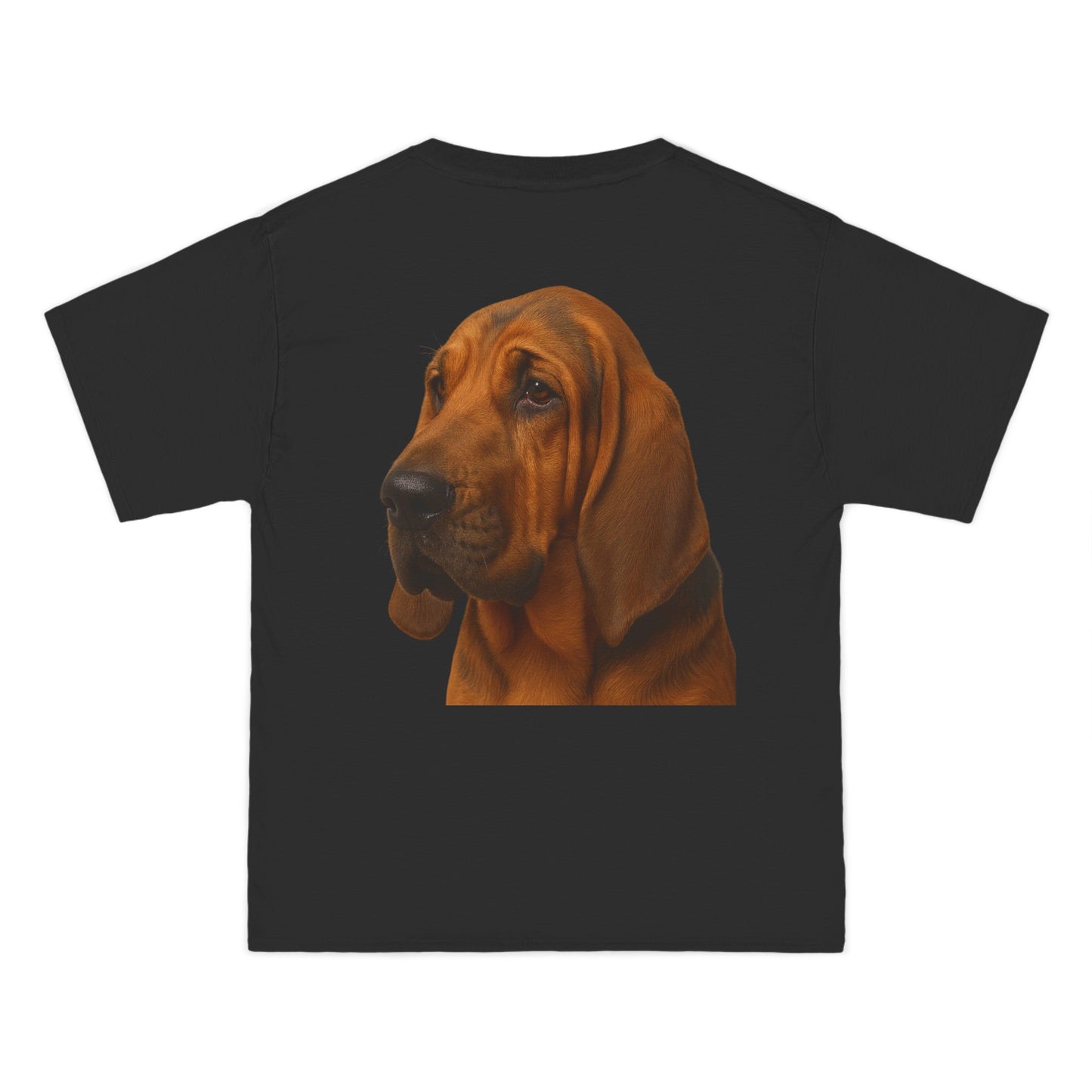 Bloodhound Head Men's Short-Sleeve Crewneck Tee