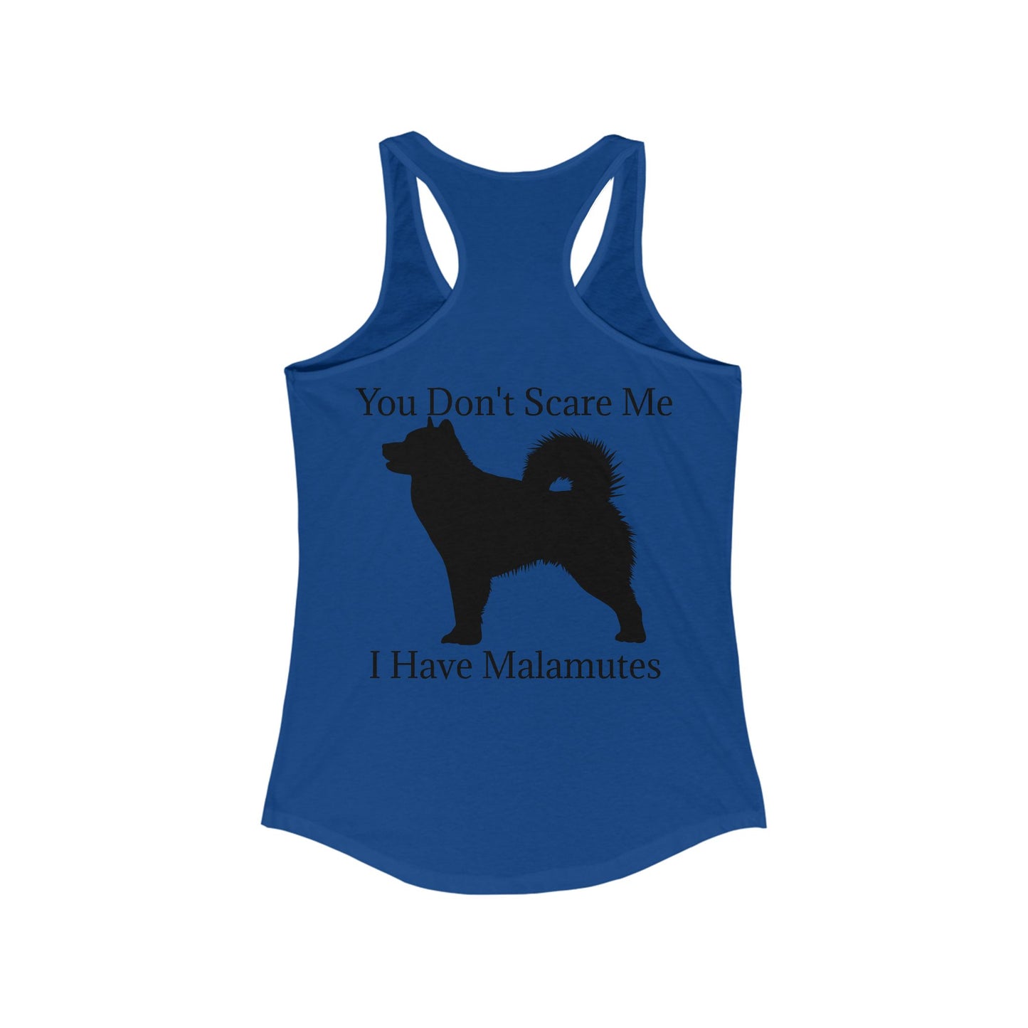 You Don't Scare Me Women's Racerback Tank