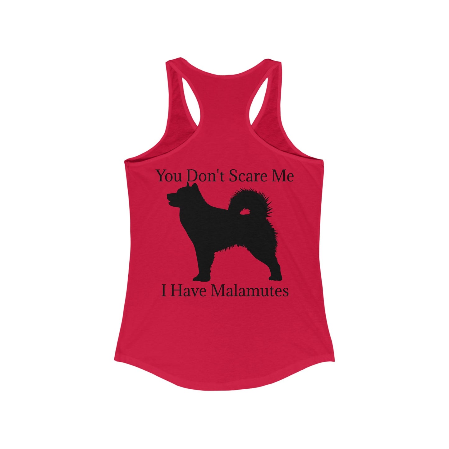 You Don't Scare Me Women's Racerback Tank