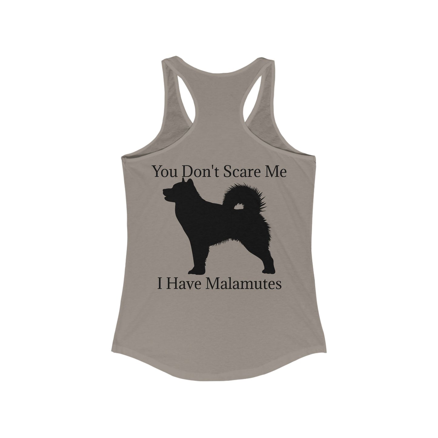 You Don't Scare Me Women's Racerback Tank