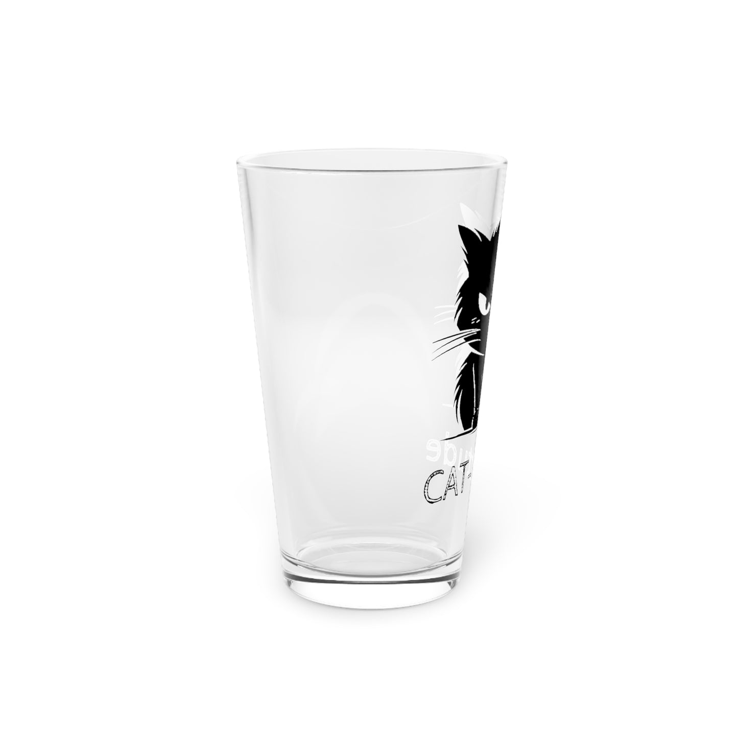 CAT-ittude Drinking Glass