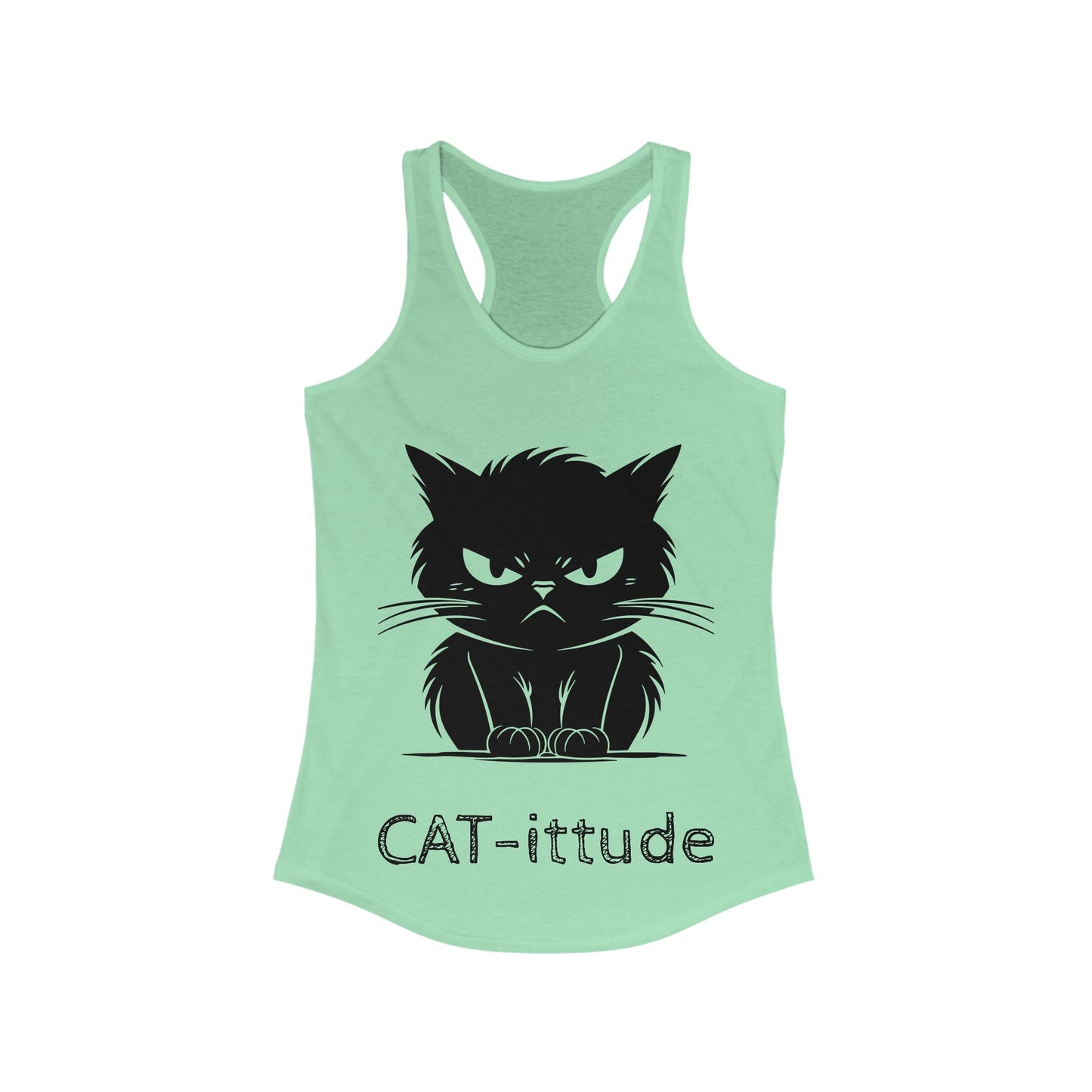 CAT-ittude Women's Racerback Tank