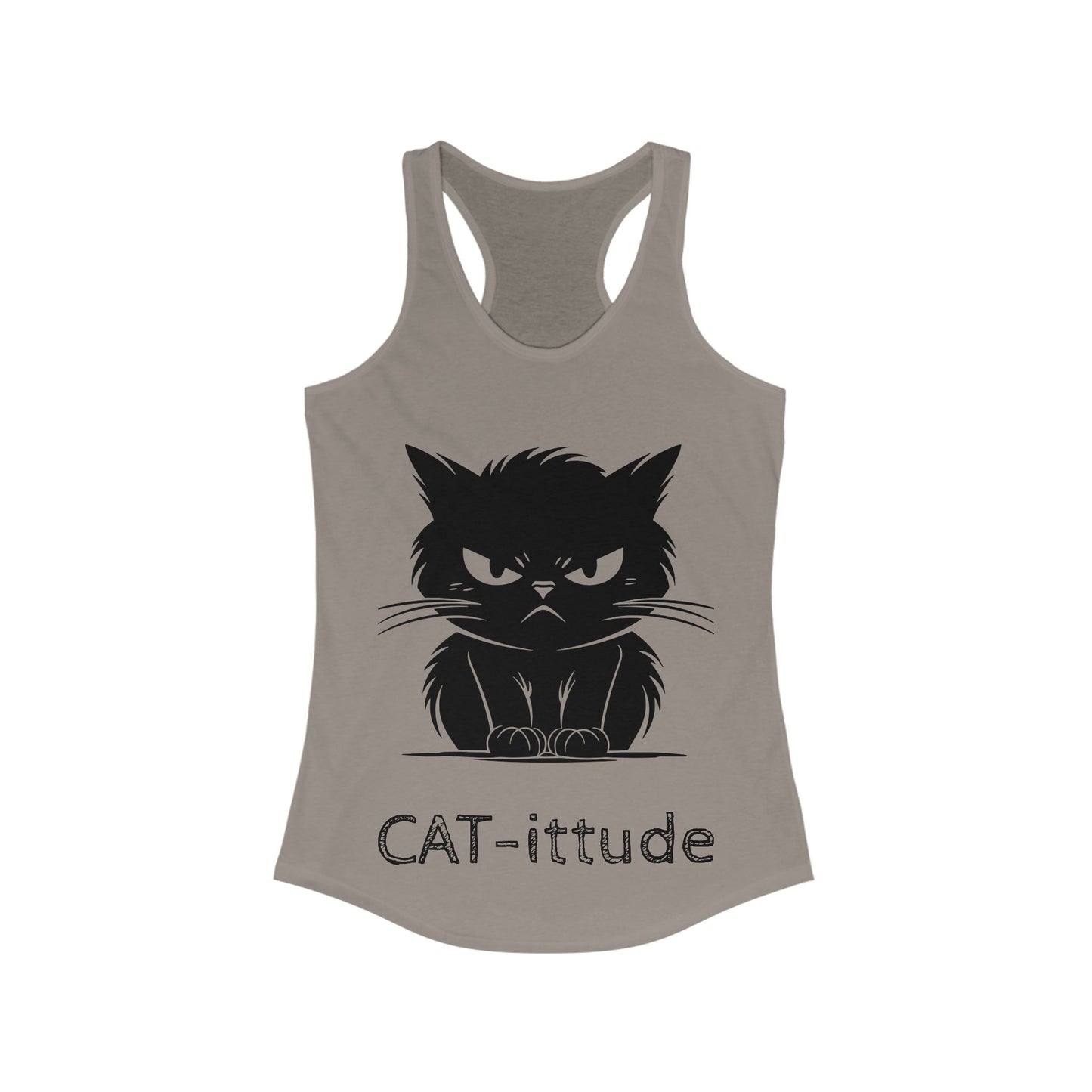 CAT-ittude Women's Racerback Tank