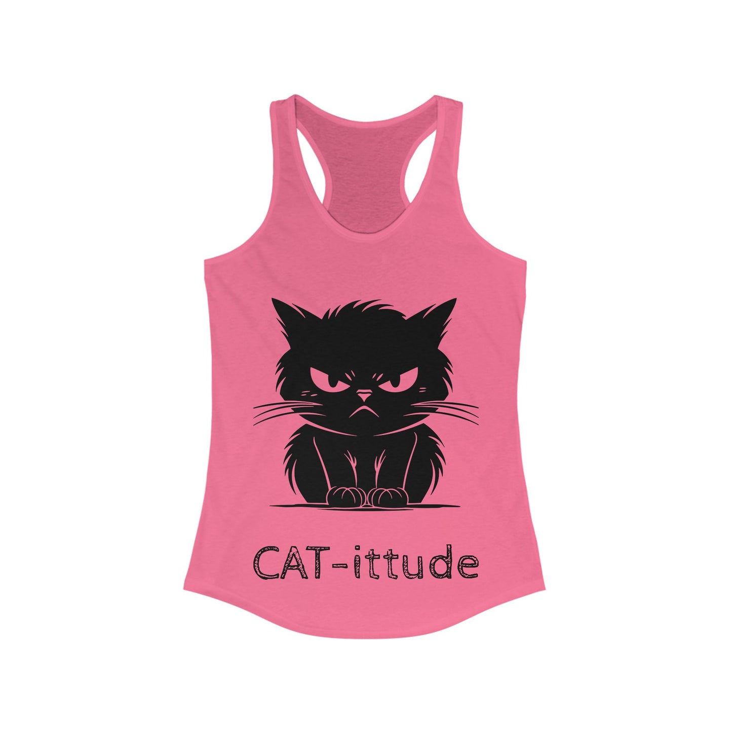 CAT-ittude Women's Racerback Tank
