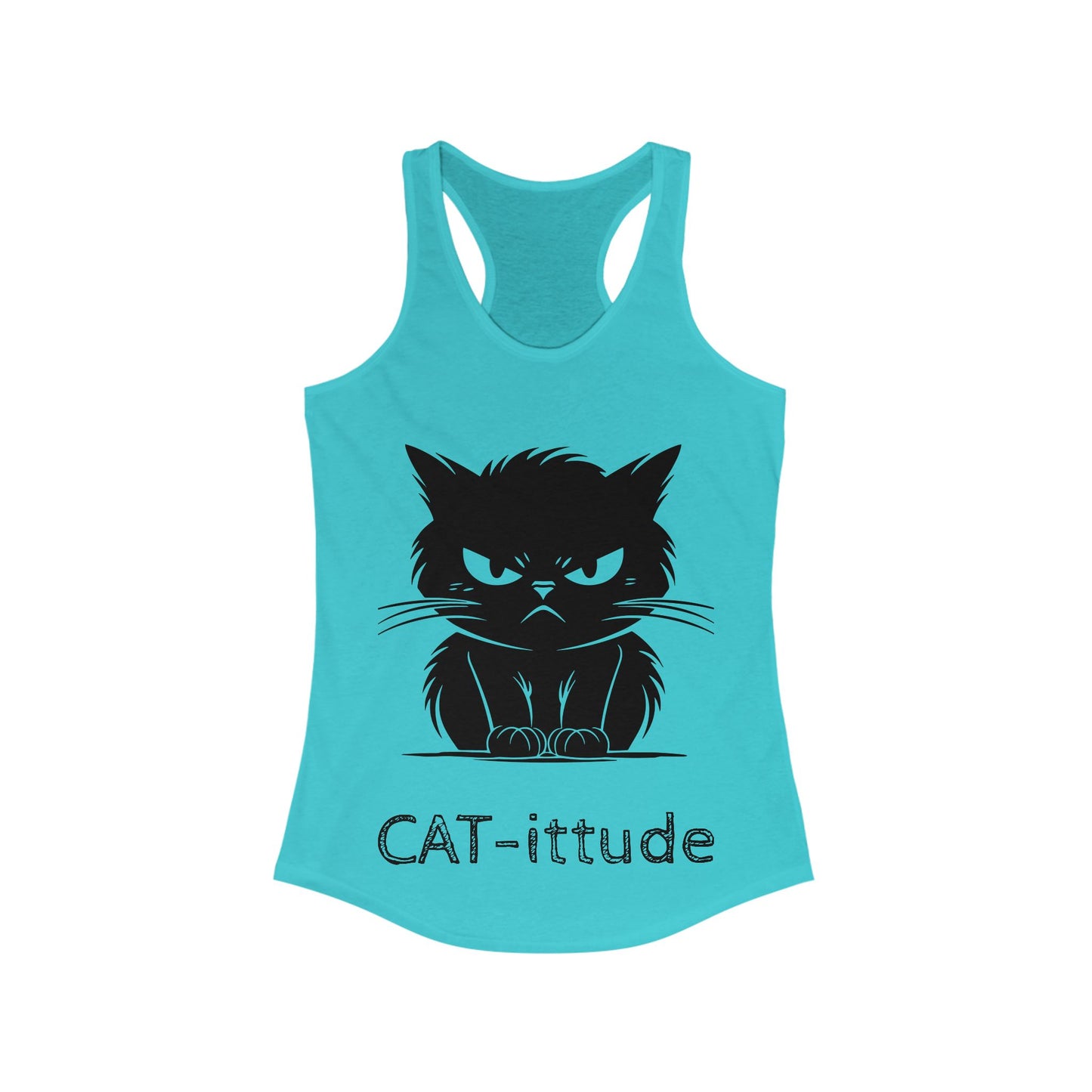 CAT-ittude Women's Racerback Tank