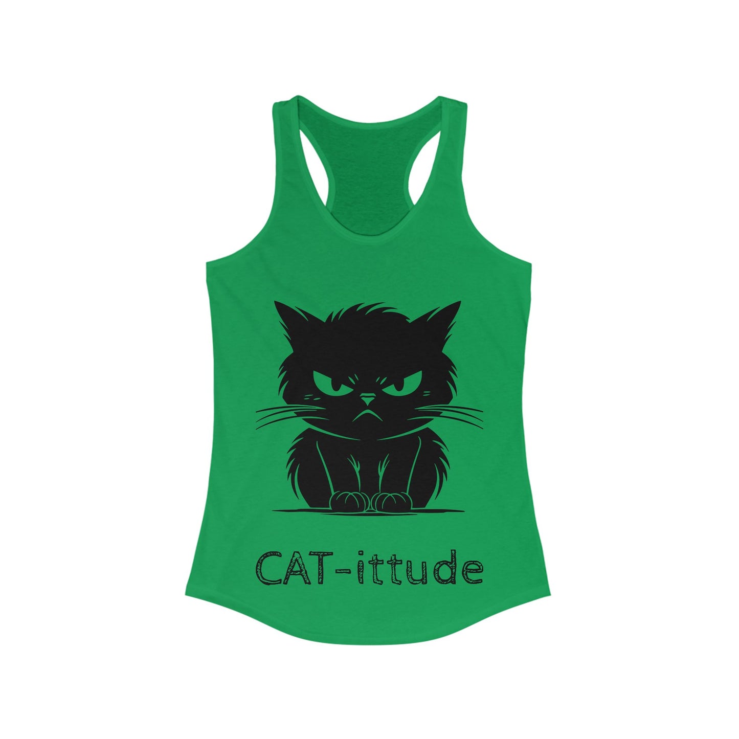 CAT-ittude Women's Racerback Tank