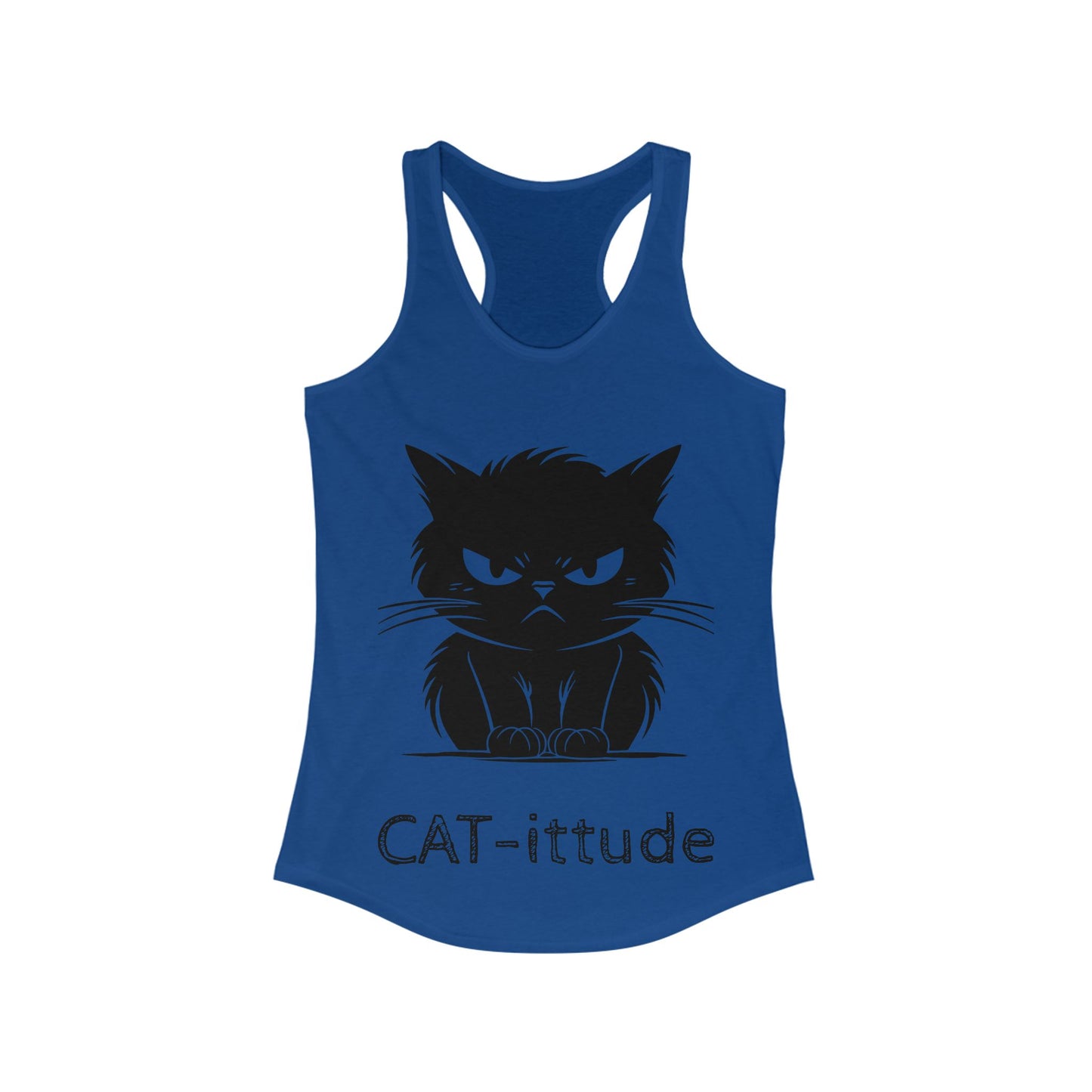 CAT-ittude Women's Racerback Tank