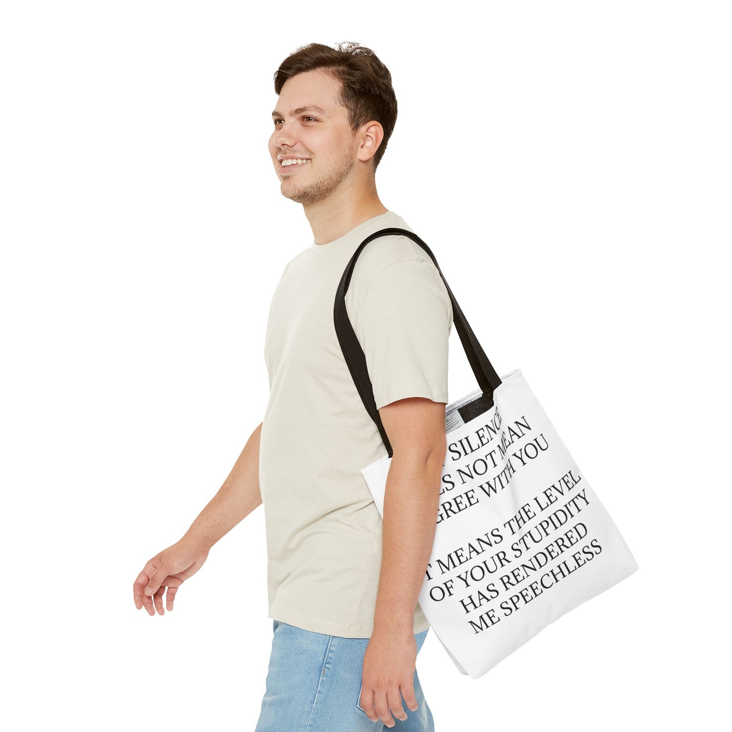 Speechless Tote Bag