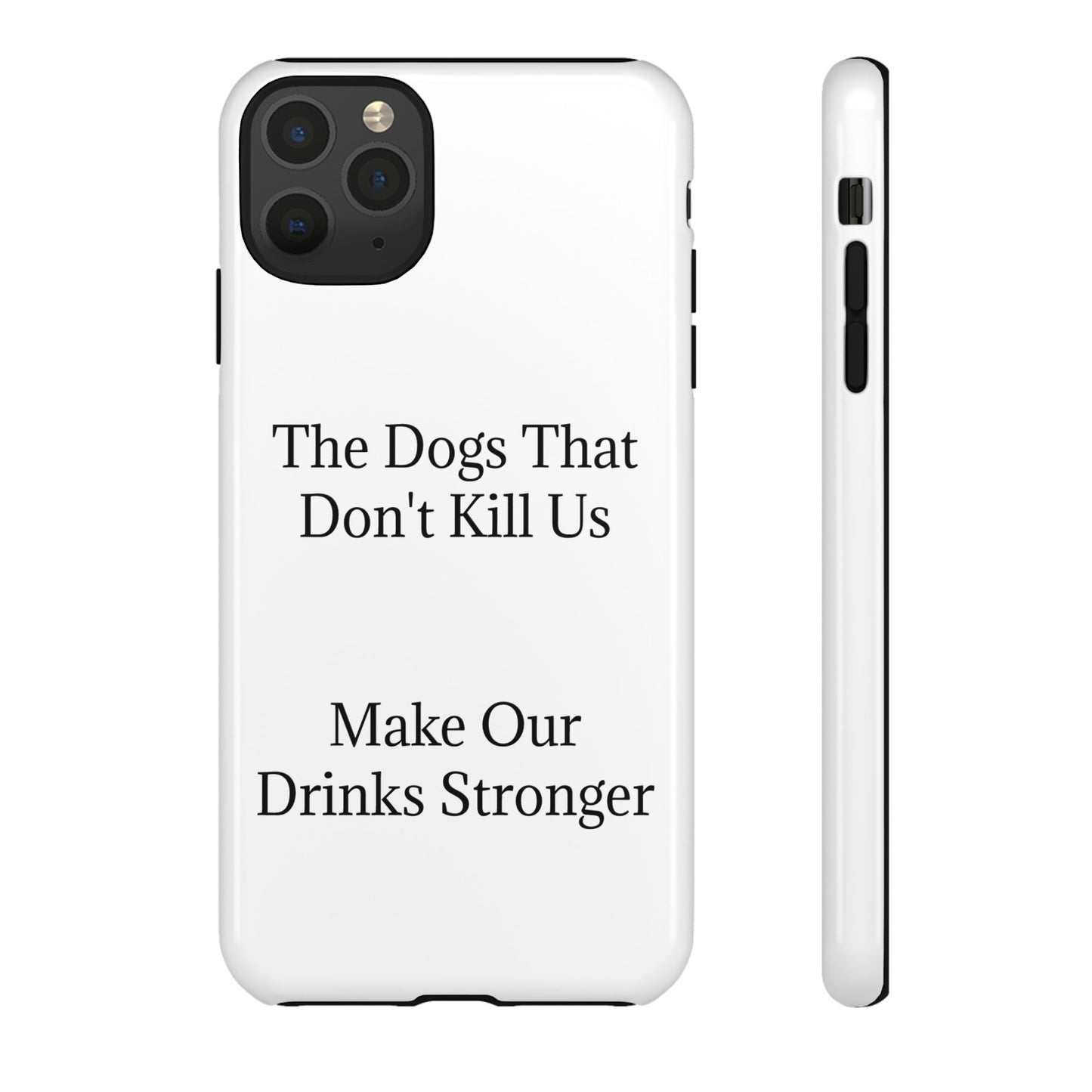 Drinks Stronger iPhone Case