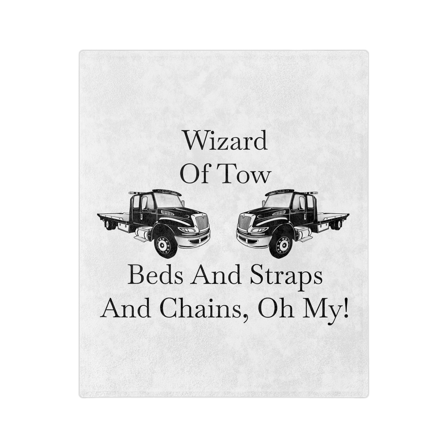 Wizard Of Tow Velveteen Microfiber Blanket
