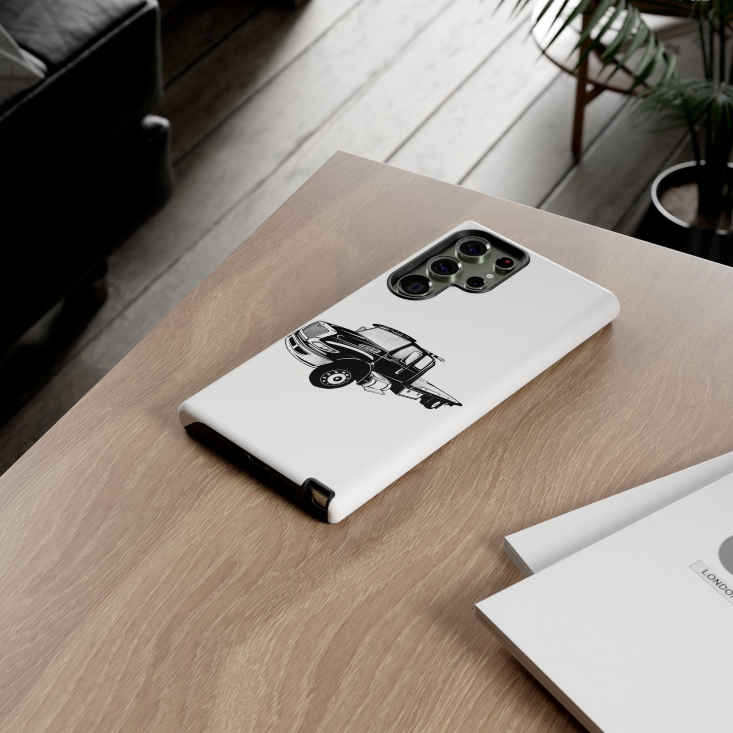 Flatbed Tow Truck Samsung Case